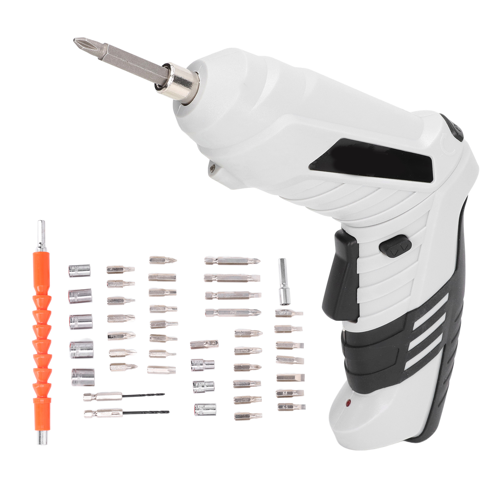 Mini-klappschrauber, Usb-aufladbar Mit 3,6-v-lithium-akku, Weiß – Akkuschrauber-set
