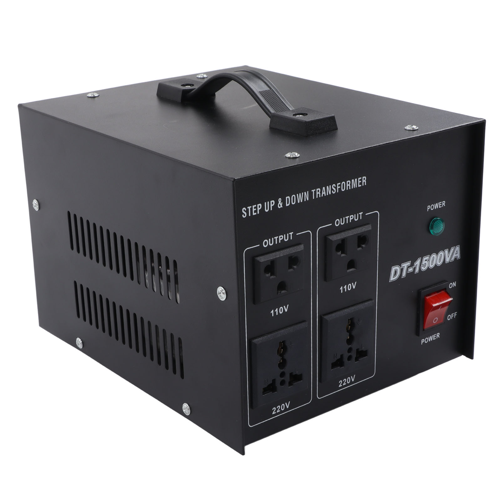 1500-w-aufwärts-/abwärtstransformator, Hochleistungs-spannungswandler 110 V–220 V, Eu-stecker, Für Elektrische Geräte