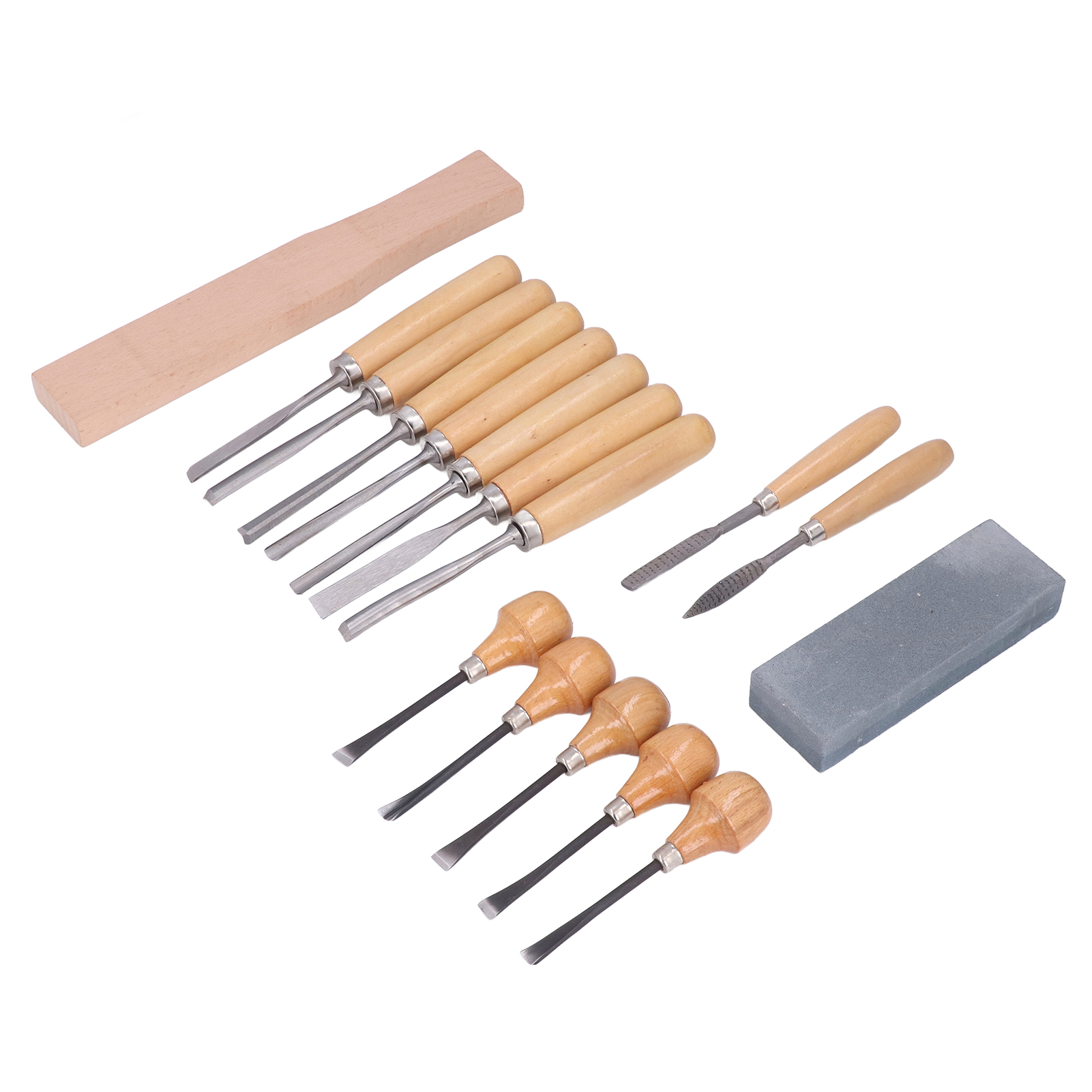 Set Mit 16 Holzbeiteln Aus Stahl, Schnitzmeißel-set, Manuelles Holzmesser