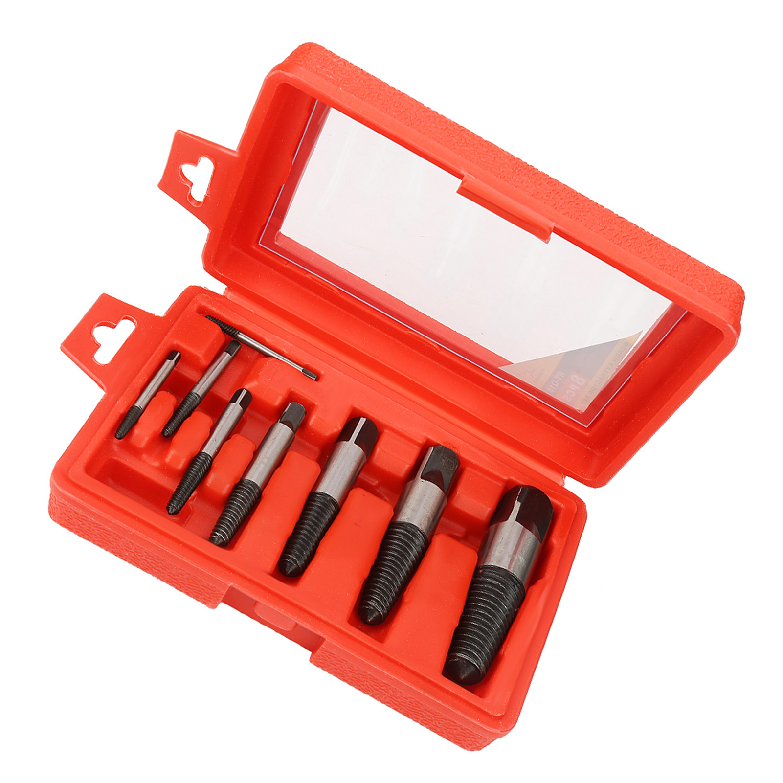 Set Mit 8 Abgebrochenen Schraubenausdrehern, Werkzeug Zum Entfernen Beschädigter Bolzen, Manueller Schraubenausdreher