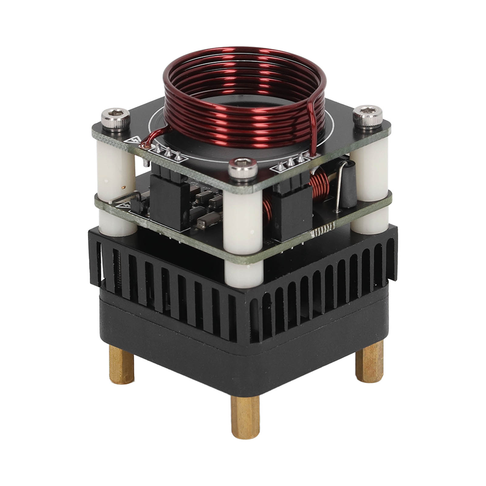 Selbstbau-hochfrequenz-plasmaspule Mit Lichtbogen Für Elektronische Flammendemonstrationen, 36–48 V Dc, Eu-stecker Ac 100–240 V