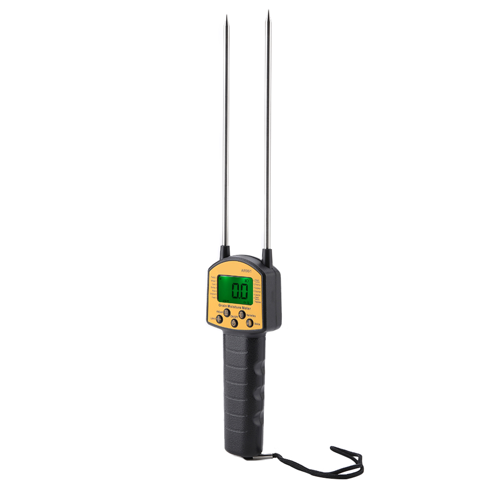 Ar991 Smart Sensor Getreidefeuchtigkeitsmessgerät, Digitales Lcd-display Für Weizen, Mais, Reis, Erdnüsse Und Sojabohnen