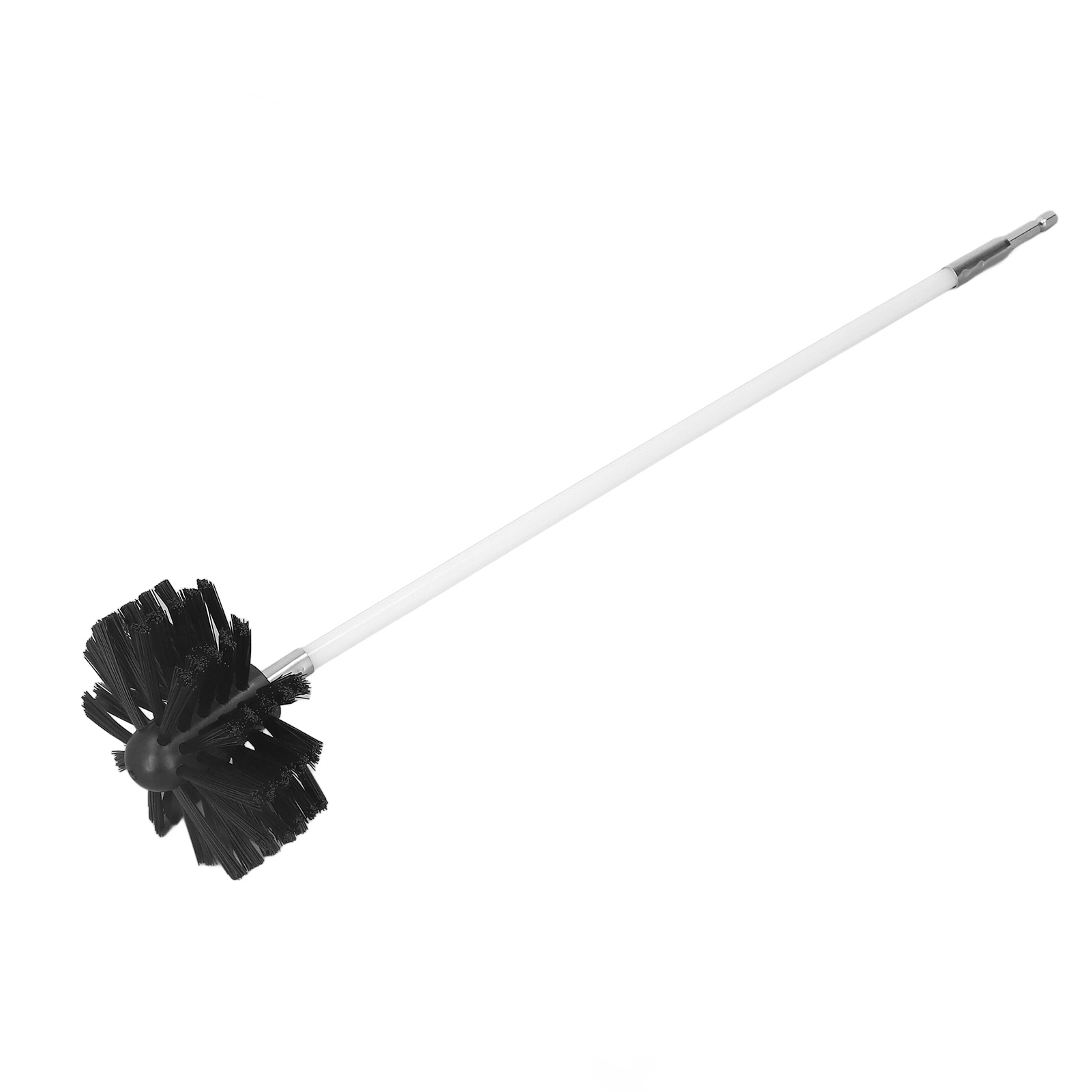 12-teiliges Flexibles Schornsteinreinigungsset Für Schornsteine, Aufsatz Für Elektrische Bohrmaschine, 40 Cm Schaft, Zur Reinigung Von Wäschetrocknern Und Abluftkanälen