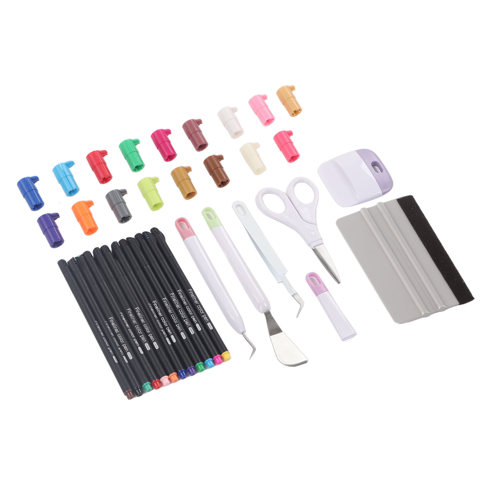 Werkzeugmaschinen-set, Schneidematte, Stiftadapter, Marker, Linien, Multifunktions-vinyl-entgitterungswerkzeuge