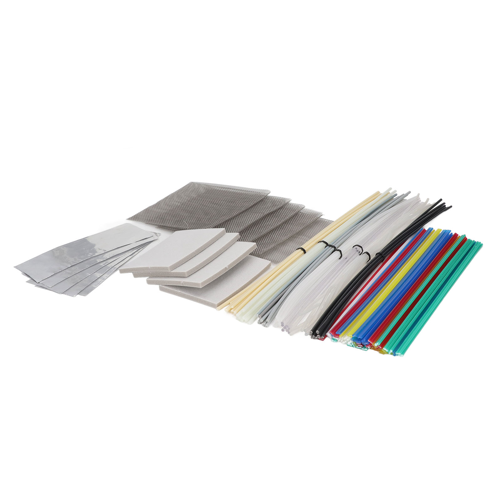 Packung Mit 106 Kunststoffschweißstäben, 12 Farben, Abs, Pp, Pu, Pe, Pa, Pc, Tpo, Stoßstangenreparatur