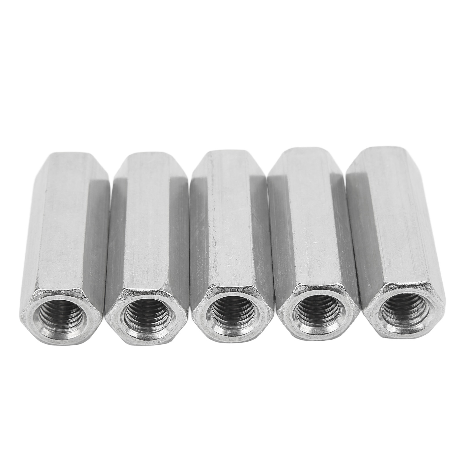 Sechskant-verbindungsmuttern M12x1,75 L60mm – 5er-pack, Edelstahl 304, Gewindestangenverbinder