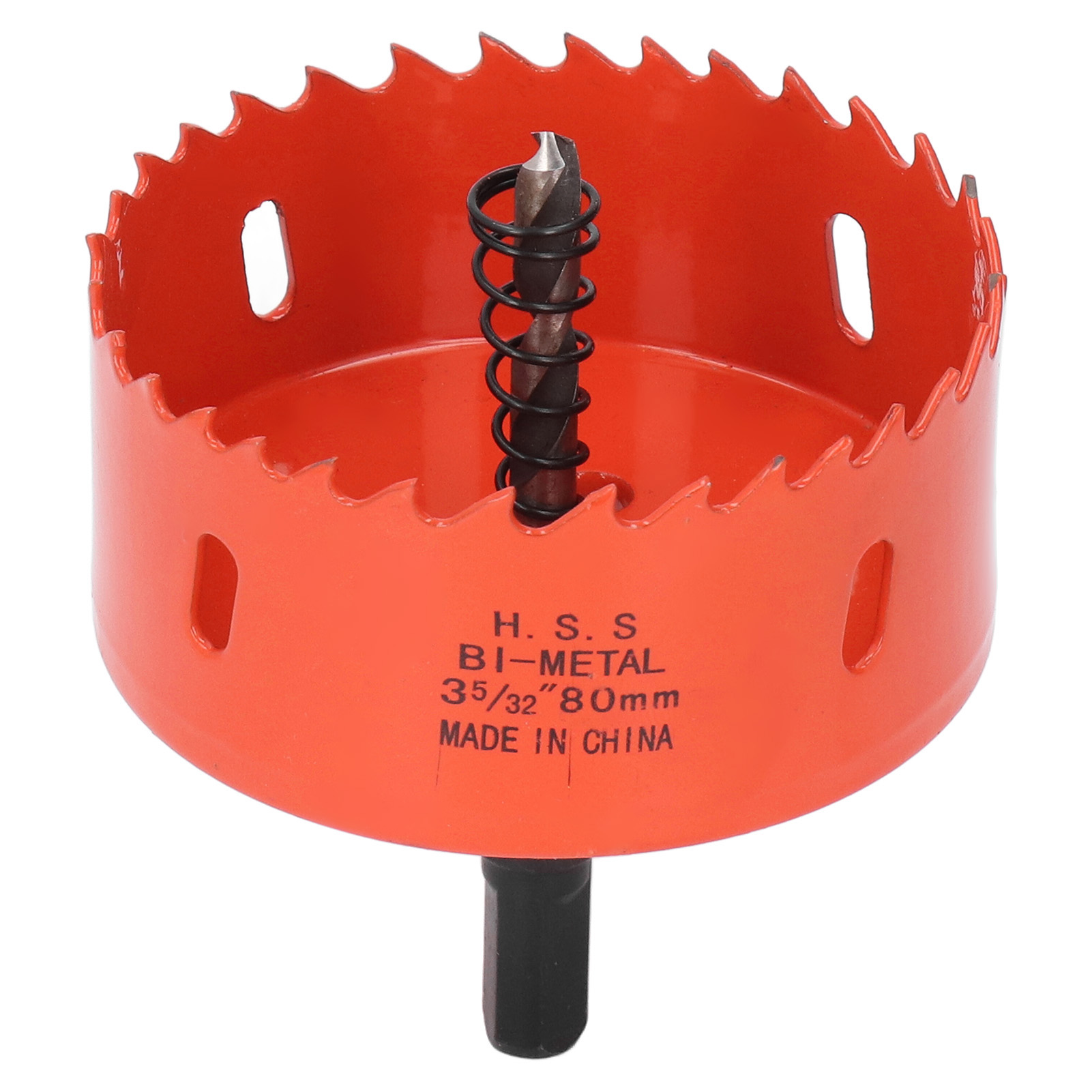 80-mm-hss-lochsäge Mit Bohrfutter, Sauberer Schnitt, Geschärfte Zähne, Kernbohrer Für Weichmetall Und Holz