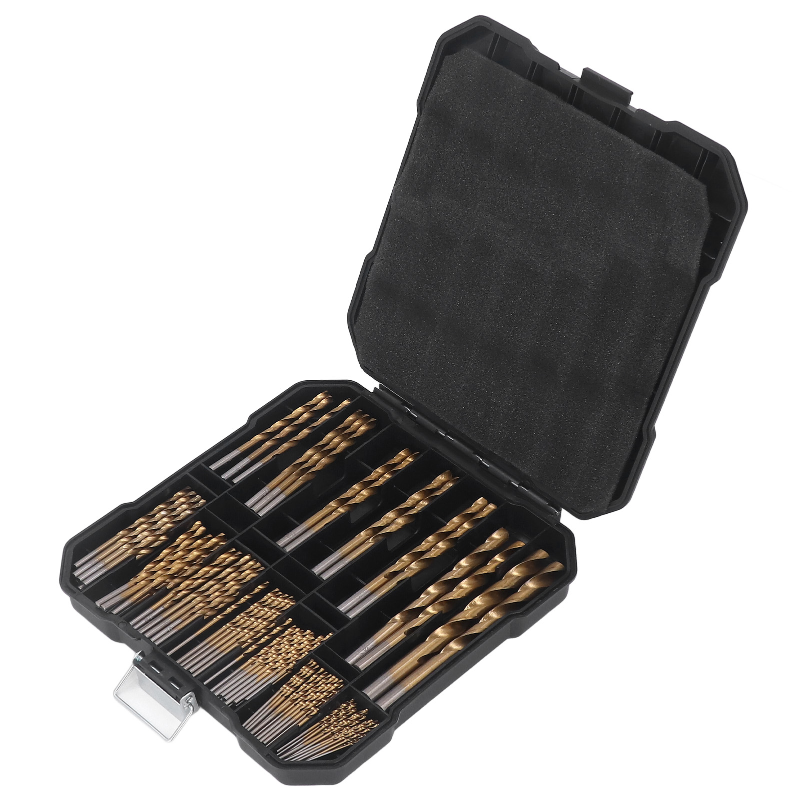 Set Mit 99 Hss-titan-beschichteten Hochgeschwindigkeits-spiralbohrern, 1/16 Zoll Bis 3/8 Zoll, Für Metall, Holz Und Kunststoff