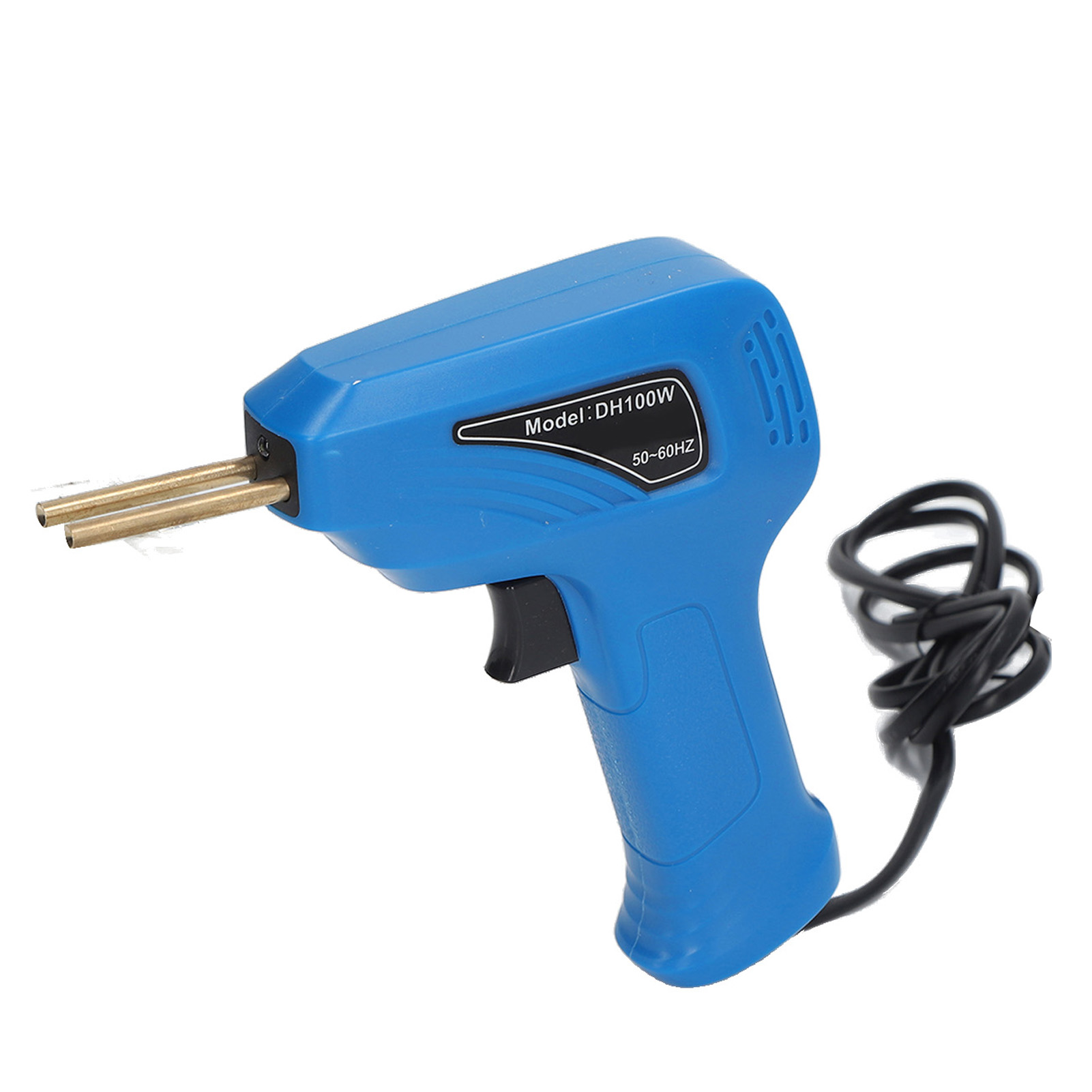 Kunststoffschweißbrenner Mit Robusten Klammern, Praktisches Set, Stoßstangenschweißpistole Mit Klammern, Eu-stecker 200–240 V, Blau