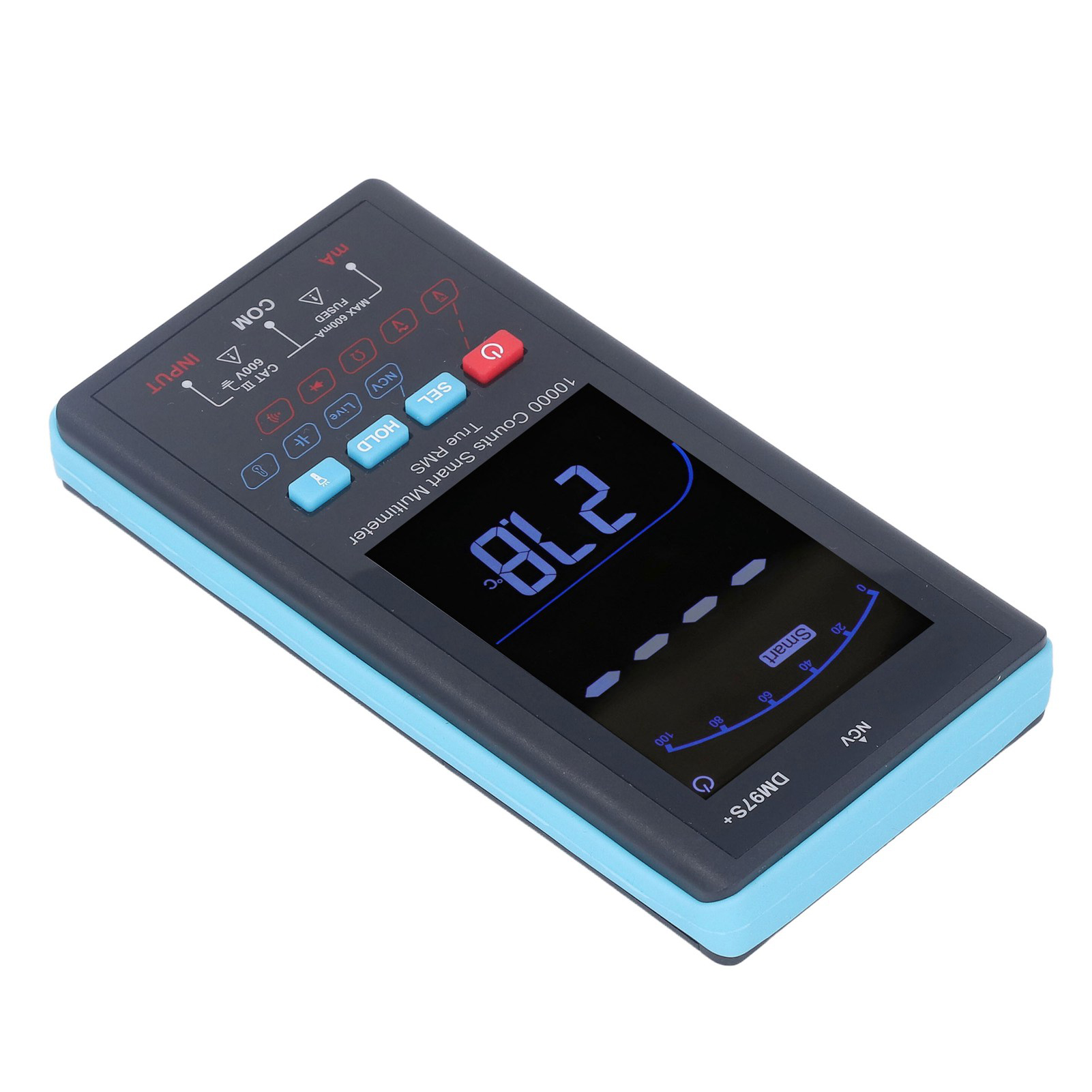 3,5-zoll-digitalmultimeter Ohne Berührung Mit Automatischer Erkennung, Überhitzungsschutz Und Intelligentem Elektrischem Tester