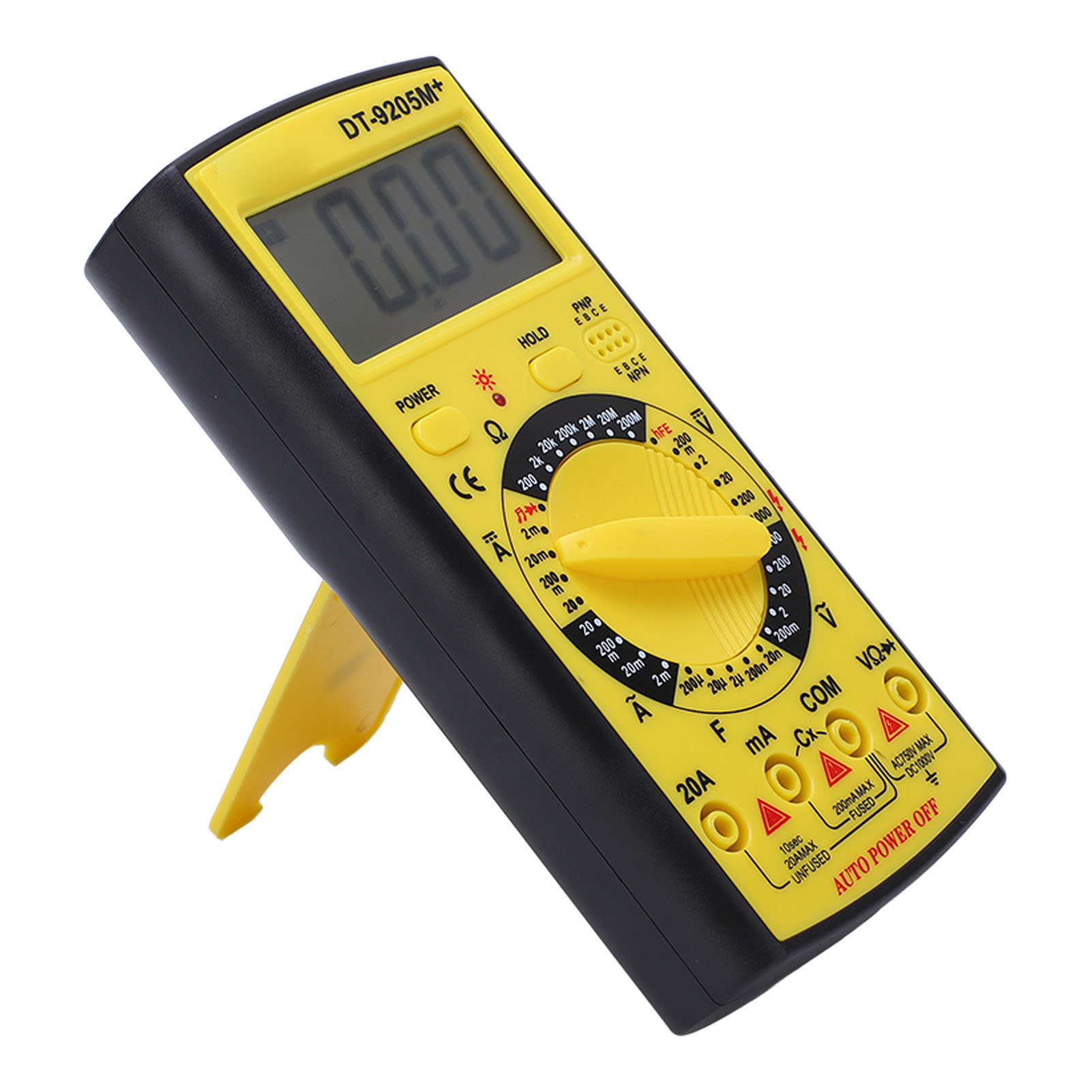 Digitales Multimeter Spannungs- Und Stromprüfer Mit Automatischer Abschaltfunktion Und Funktionsspeicher Für Den Arbeitsablauf