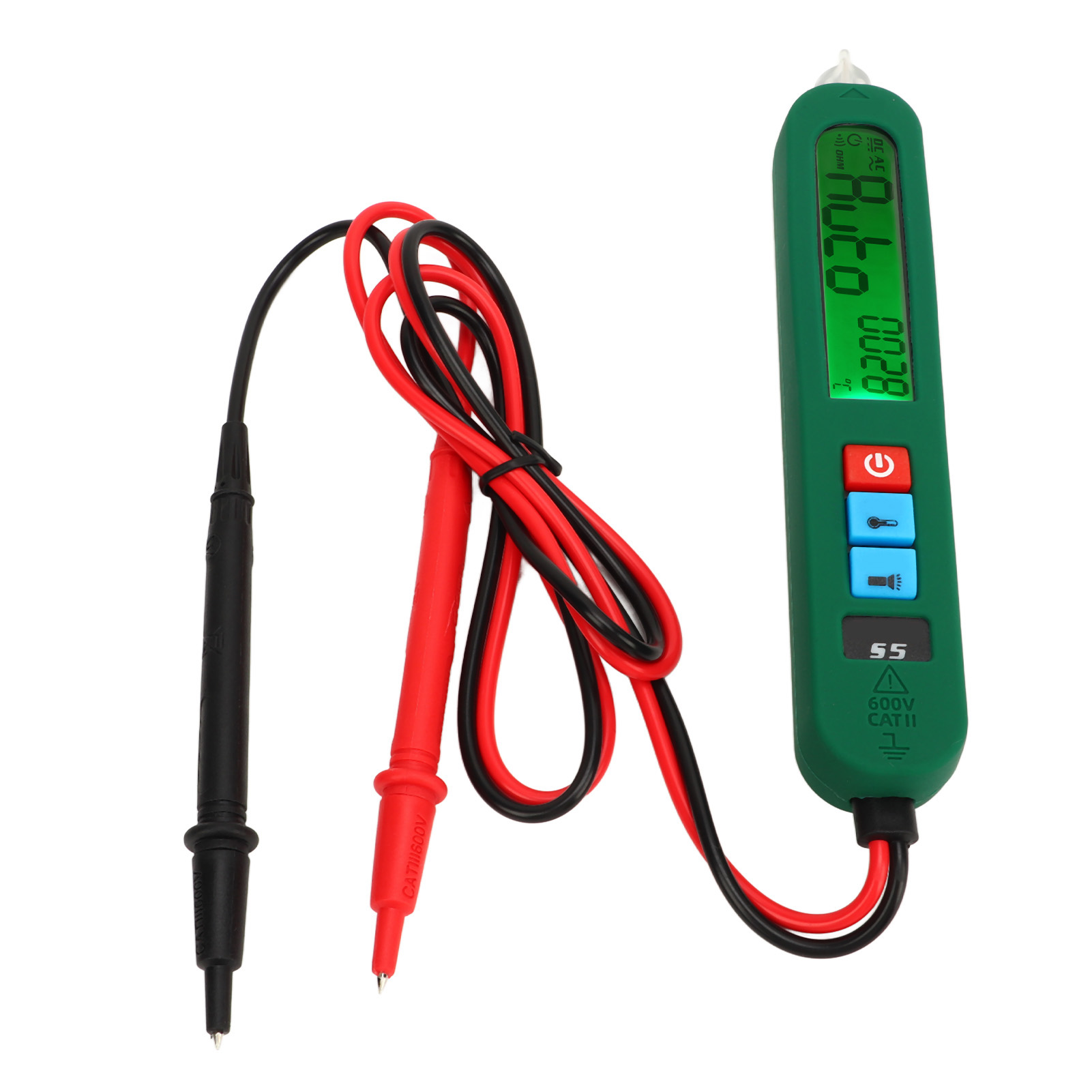 Automatisches, Feuerfestes Digitales Stiftmultimeter, Hochpräziser Ohm- Und Volt-tester, Wiederaufladbar
