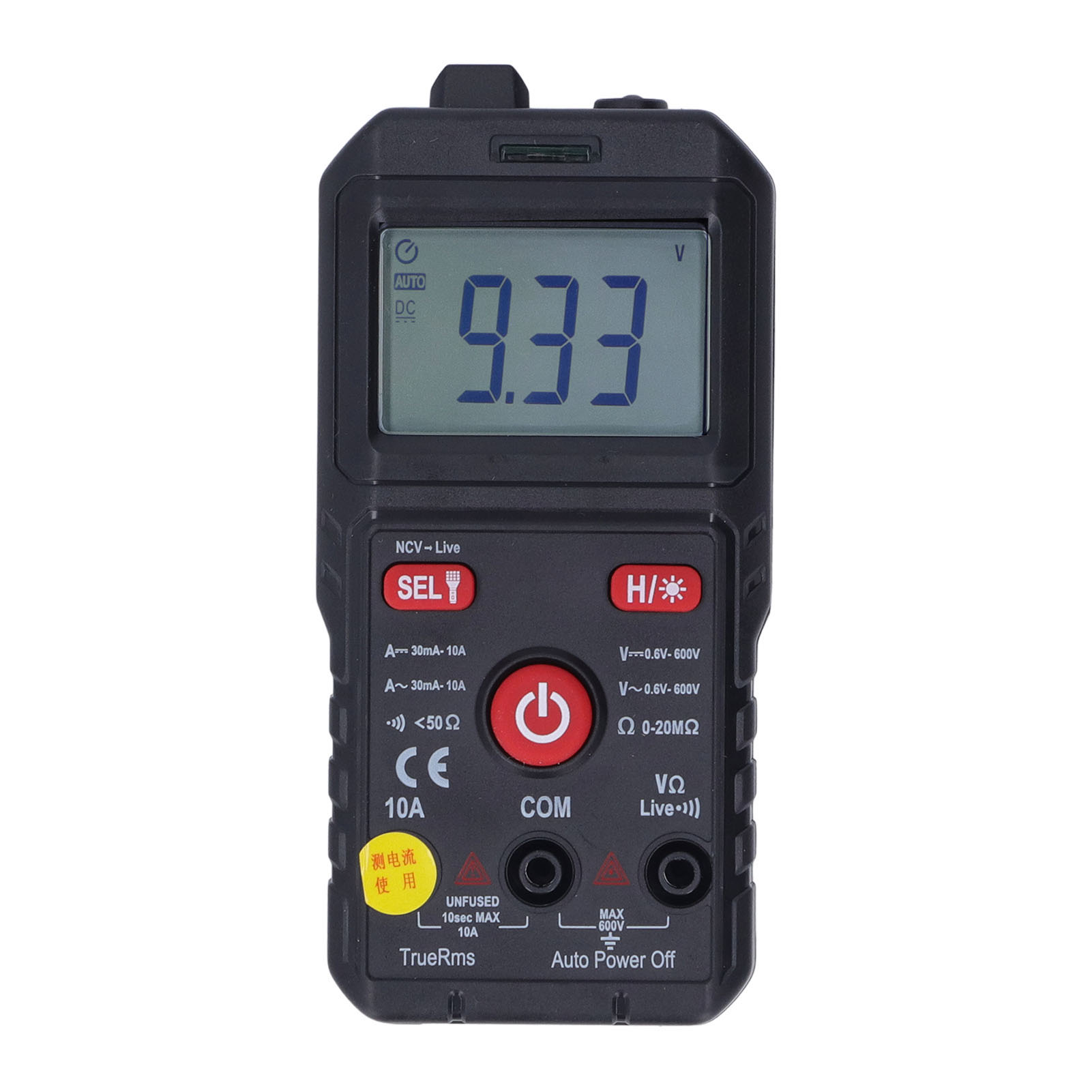 Digitales Multimeter, Präzise Messung, Schnelle Reaktionszeit, Tragbares Voltmeter, Elektriker-voltmeter