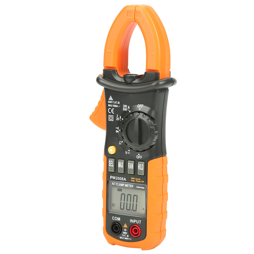 Peakmeter Pm2008a Tragbares Digitales Zangenmessgerät, Lcd-display-multimeter, Ac/dc-spannungsmessung, Elektrische Diagnose