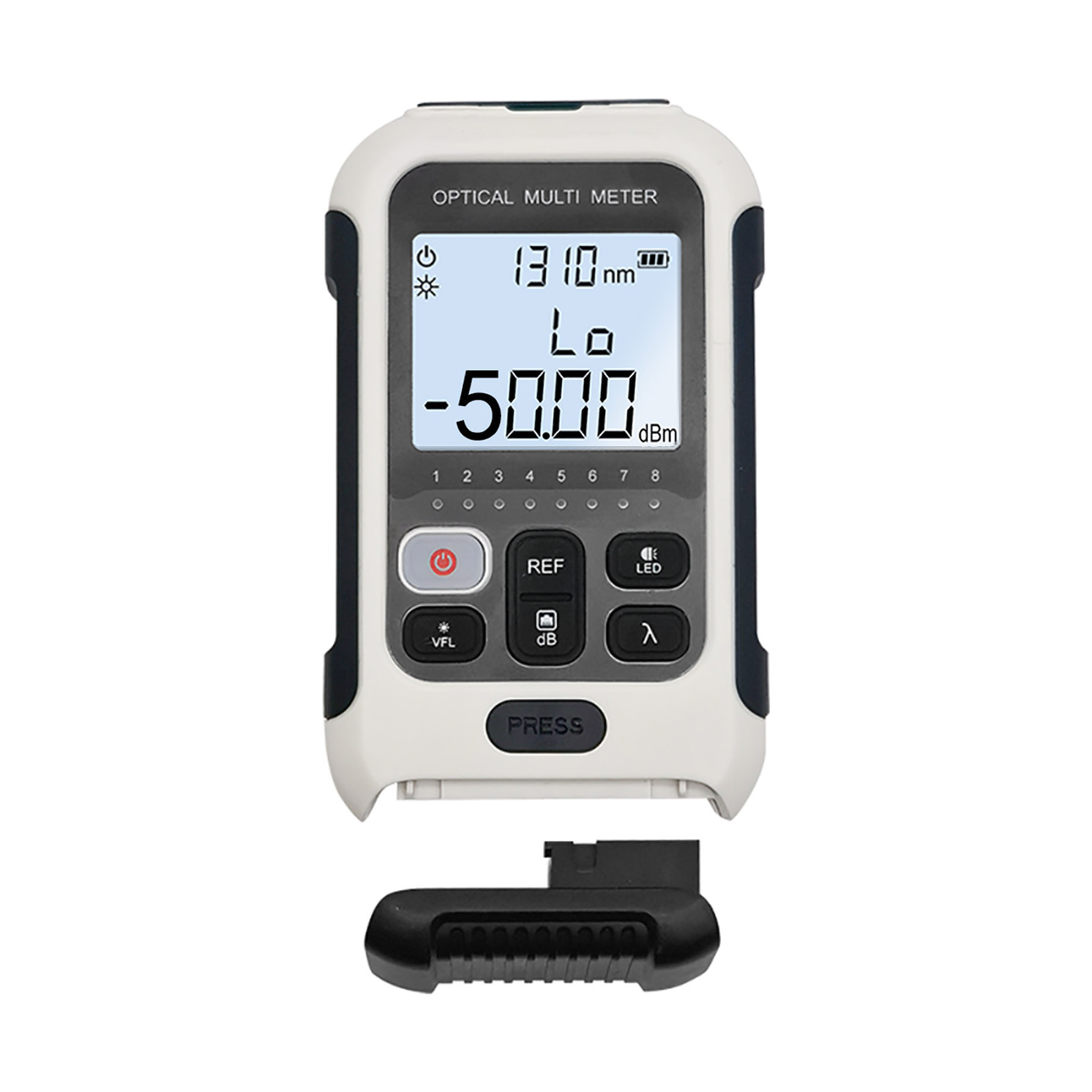 3-in-1 Glasfasernetzwerktester: Optischer Leistungsmesser (-50 Bis +26 Dbm), Visueller Fehlerortungsgerät, Präzises Multifunktionsmessgerät