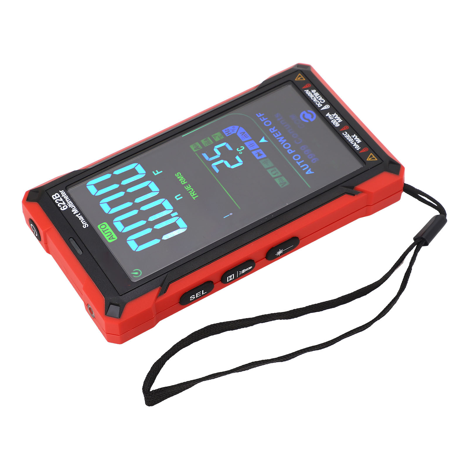 Intelligentes Digitales Multimeter Mit Wiederaufladbarem Touchscreen, Hoher Präzision, Automatischer Messung, Brandschutz Und Berührungsloser Prüfung