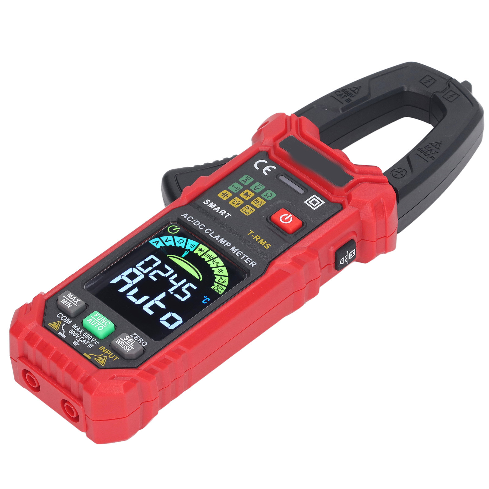 Mayilon Ht203d Stromzange, Hochpräzises Digitales True-rms-multimeter, Spannungsprüfer