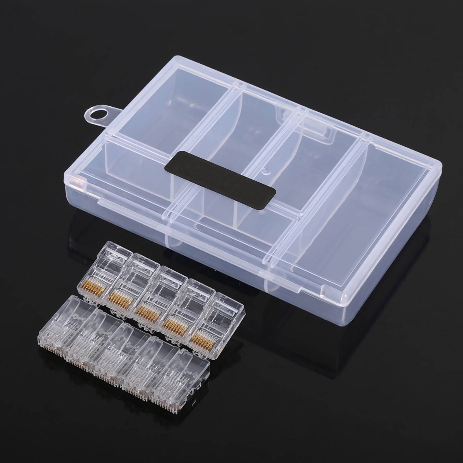 Rj45/rj11-crimpzange Mit Kabeltester, Kabelschneider, Schlagschrauber Und Schraubendreher, Komplettes Netzwerk-set