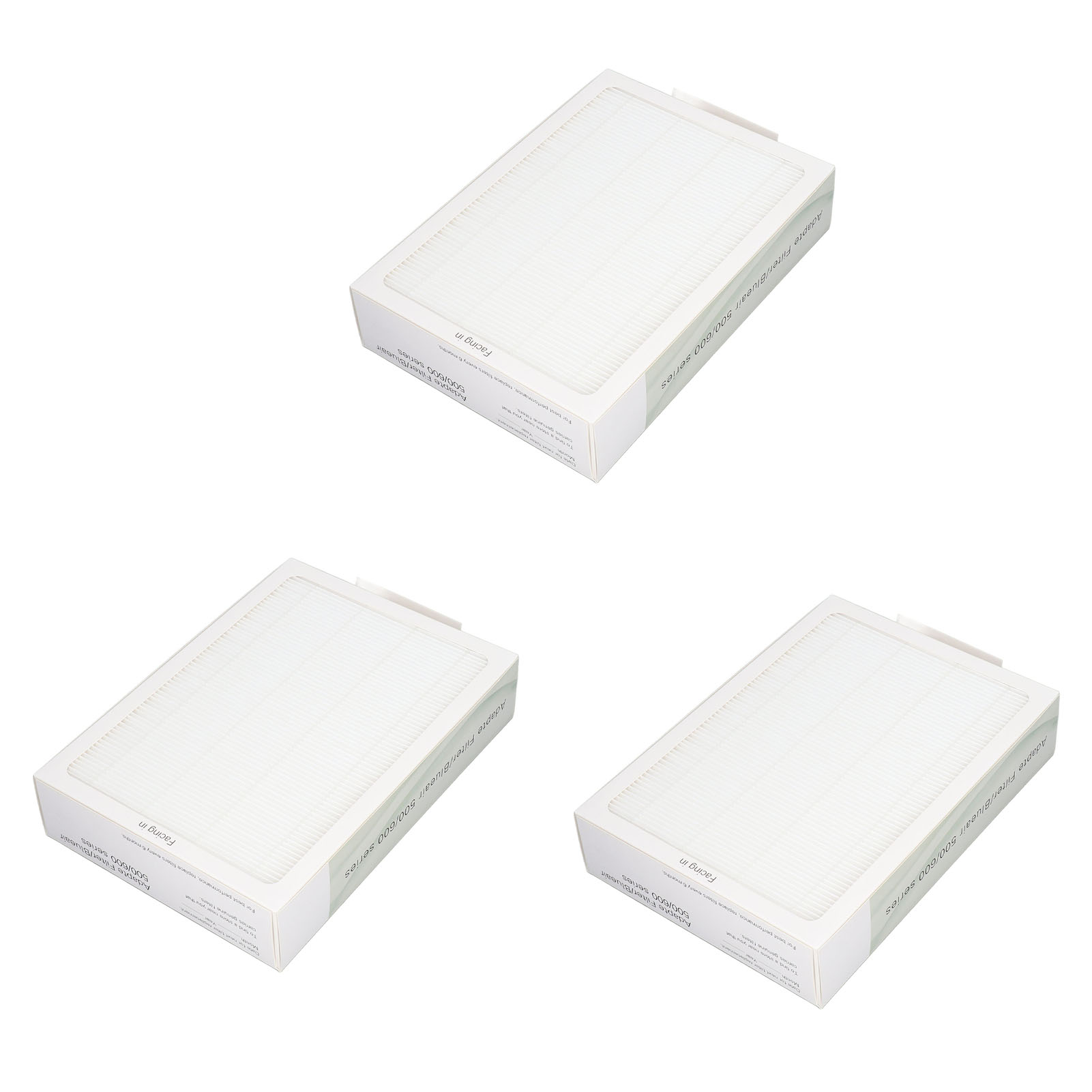 3er-pack Hochleistungs-luftreinigerfilter, Einweg-ersatzfilter, Kompatibel Mit Blueair 500 600