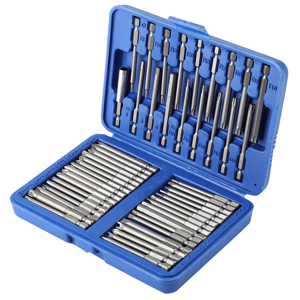 Set Mit 50 Elektrischen Schraubendreherbits Aus Stahl, Schlitz, Kreuzschlitz, U-förmig, Sechskant, Steckschlüssel, Rotationswerkzeuge Für Bohrmaschinen