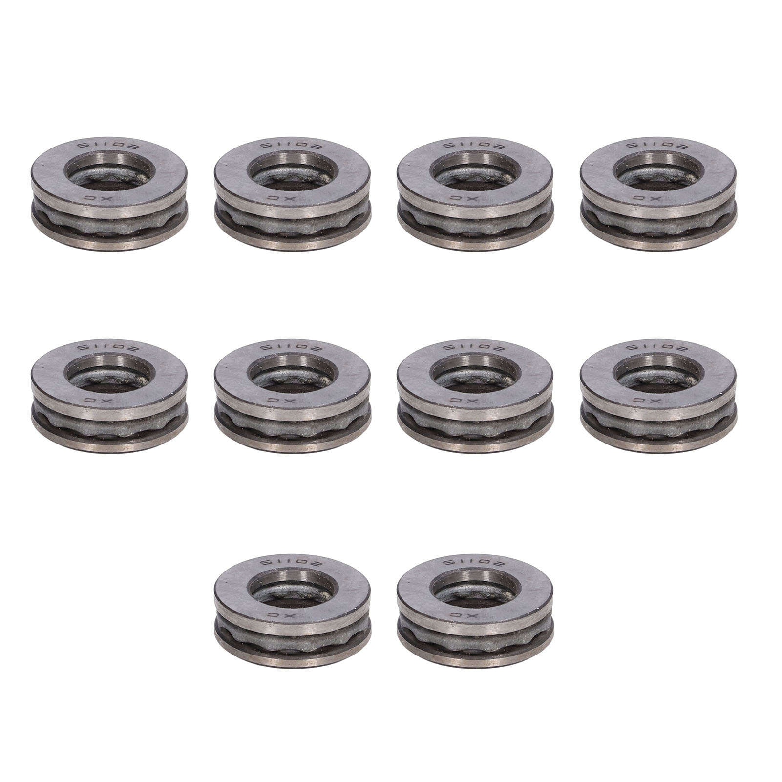 Packung Mit 10 Stück 51102 Hochpräzise, Abnehmbare Miniatur-axialkugellager Aus Metall Für Motoren