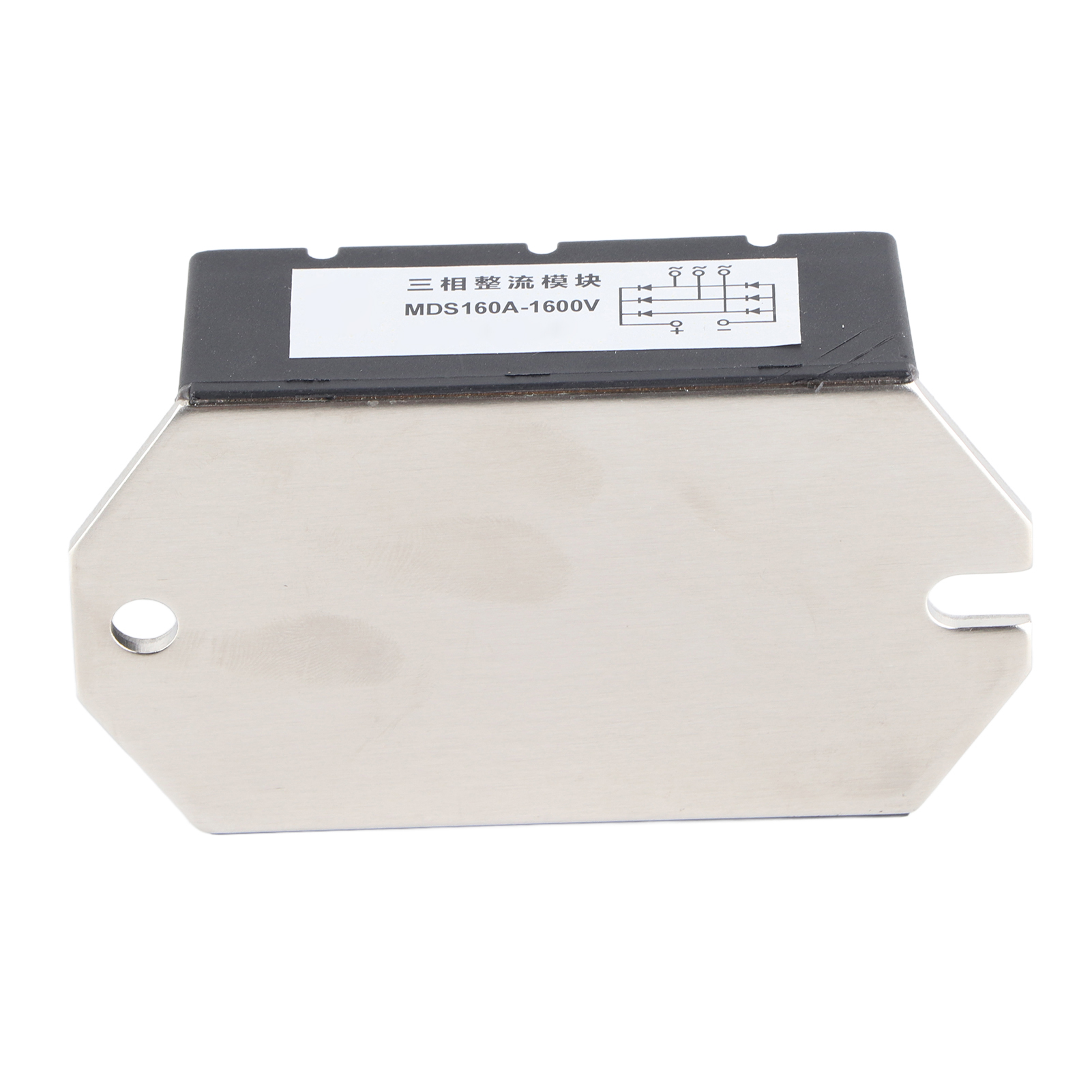 Dreiphasiger 1600-v-160-a-brückengleichrichter, 5-poliges Diodenmodul, Kupferplatten-kühlkörper