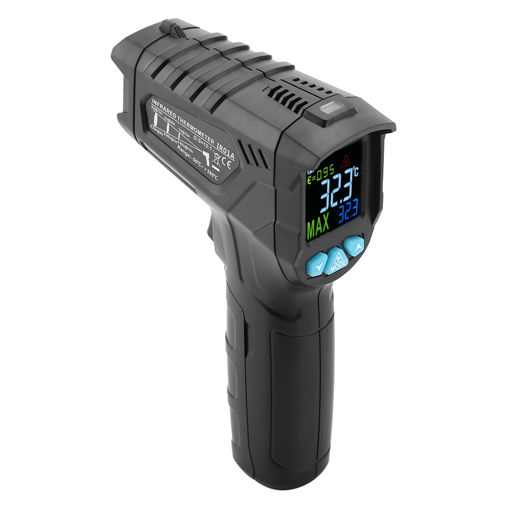 Mestek Ir01a/ir01b/ir01c Berührungsloses Digitales Infrarot-thermometer, Hintergrundbeleuchtetes Lcd-display, Ferntemperaturmessung, Hohe Genauigkeit, Für Den Privaten Und Professionellen Einsatz