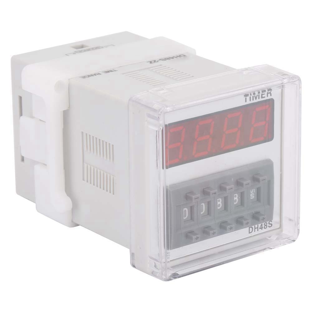 Dh48s-2z Zeitverzögerungsrelais Mit Lcd-anzeige, 220 V Ac, 0,01 S Bis 9999 Stunden