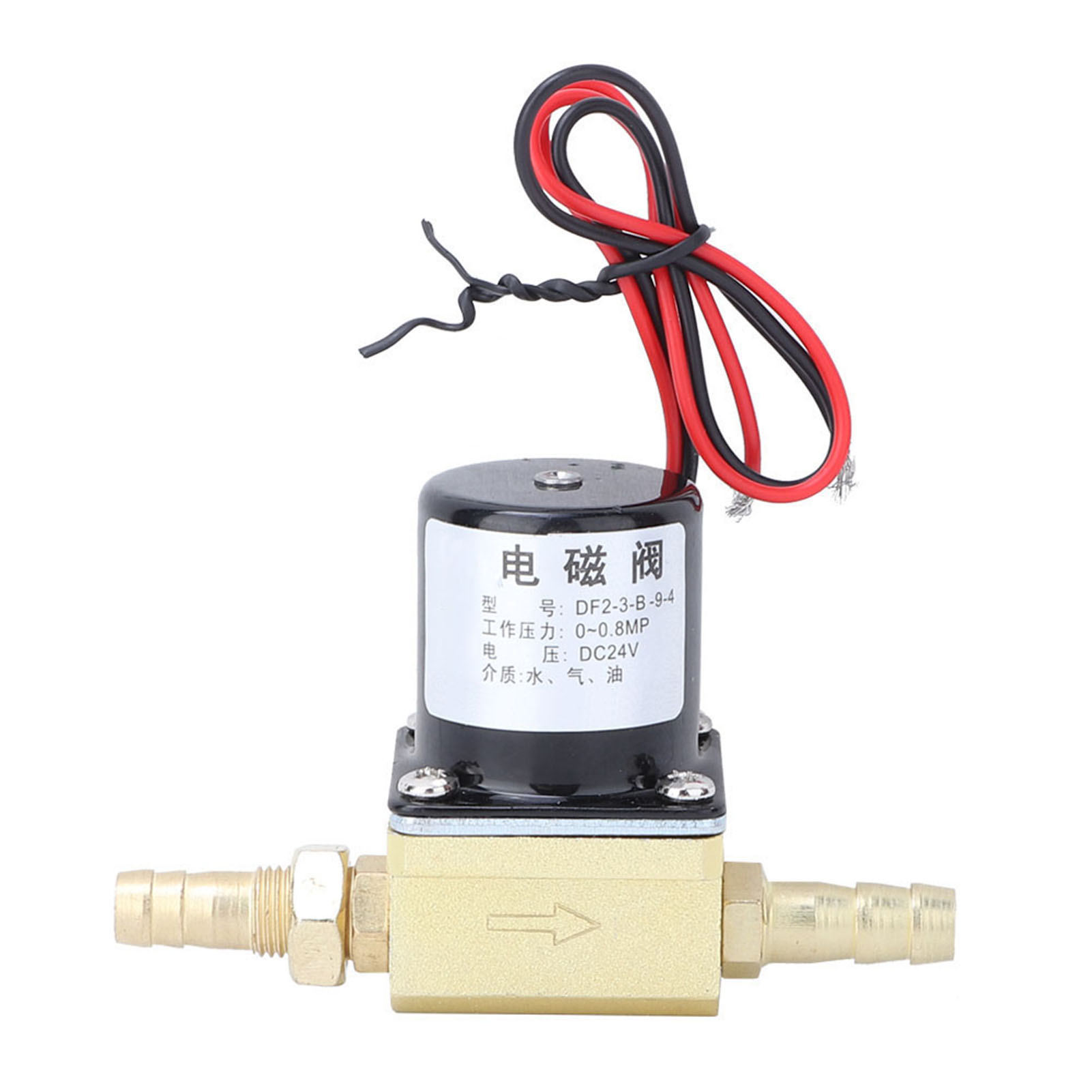 Magnetventil Für Schweißgeräte 00,8 Mpa Wassergas Argon Co2 G1/8'' 24v Dc