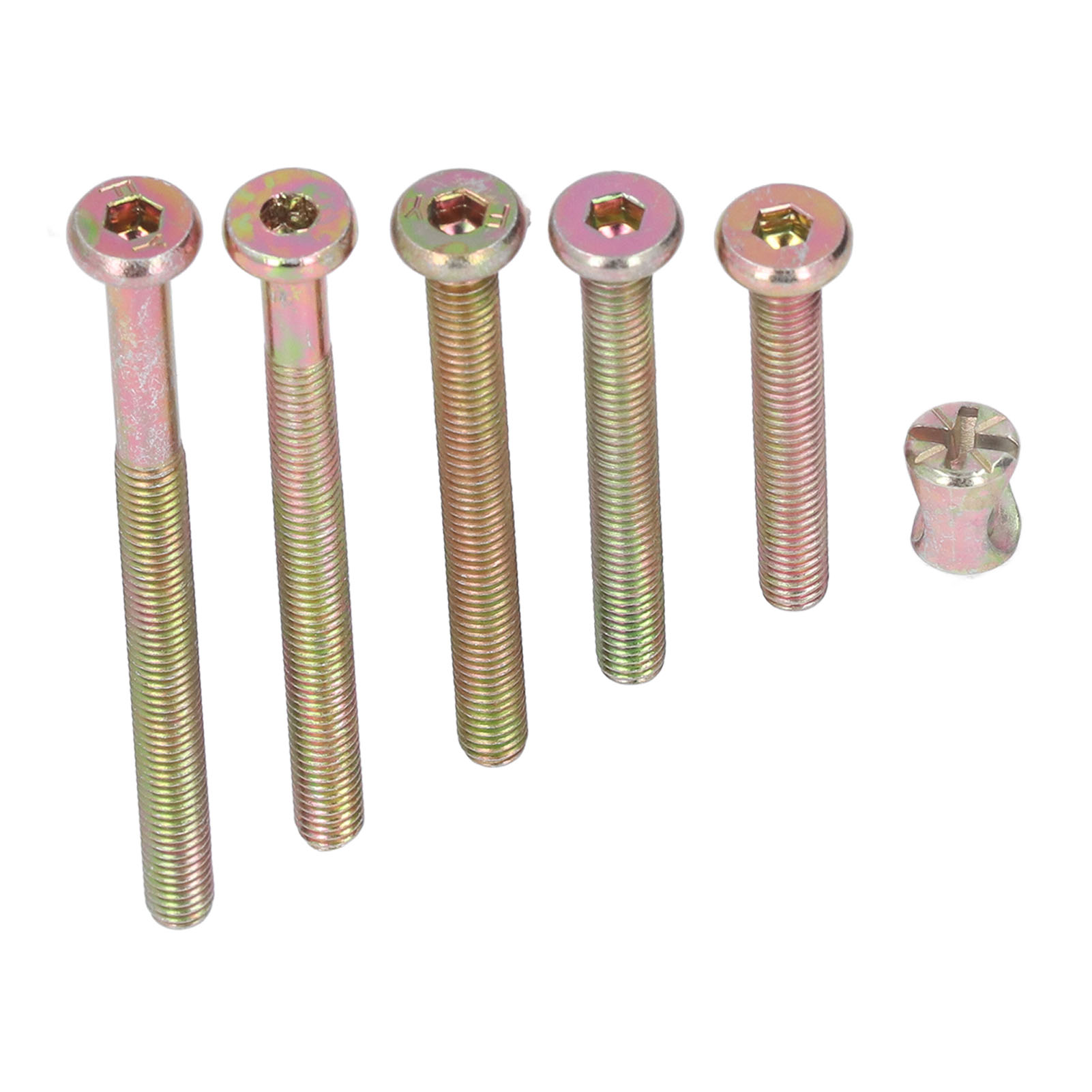 Hammermuttern Aus Edelstahl, 100-teiliges Set, Möbelbefestigungsschrauben, Hohe Härte, Mit Spannschlüssel