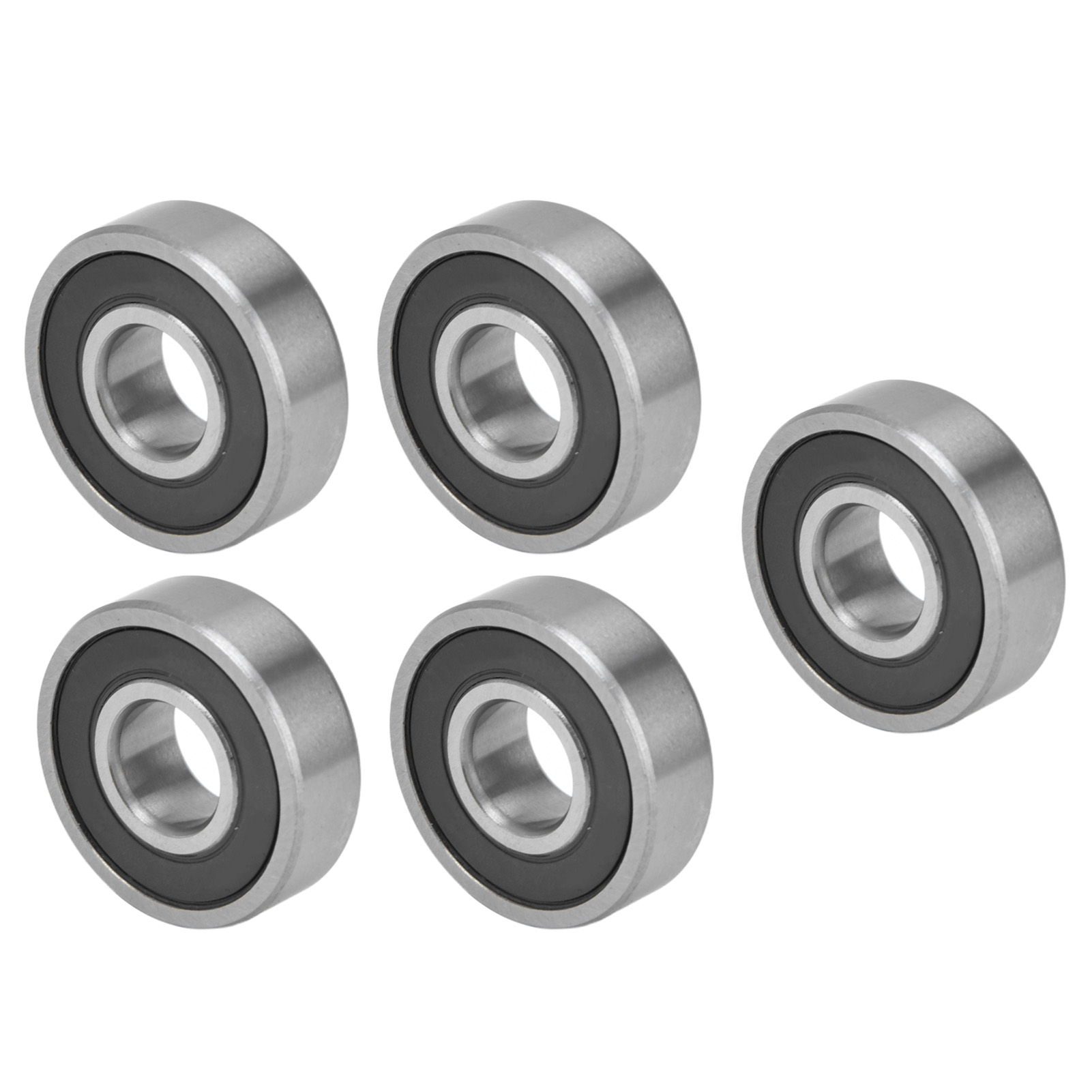 Satz Mit 10 Hochpräzisen Miniatur-kugellagern 6004, Gummidichtungen, Tiefe Radial- Und Axialnut