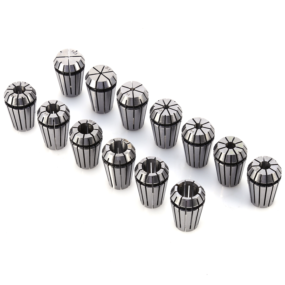 Satz Mit 13 Er20-spannzangen 1-13 Mm, Cnc-spannung, Fräsen, Gravieren, Drehen, Haltezubehör
