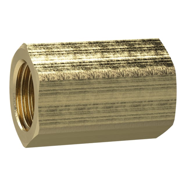 Riegler Muffe mit Außensechskant g 1 sw 41 Messing - 136129
