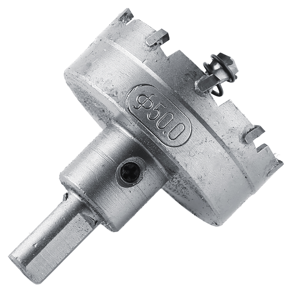 Set Mit 5 Hss-lochsägen 20–50 Mm, Metallbohrer Mit Hartmetallspitze, Schneidwerkzeuge Zum Metallbohren