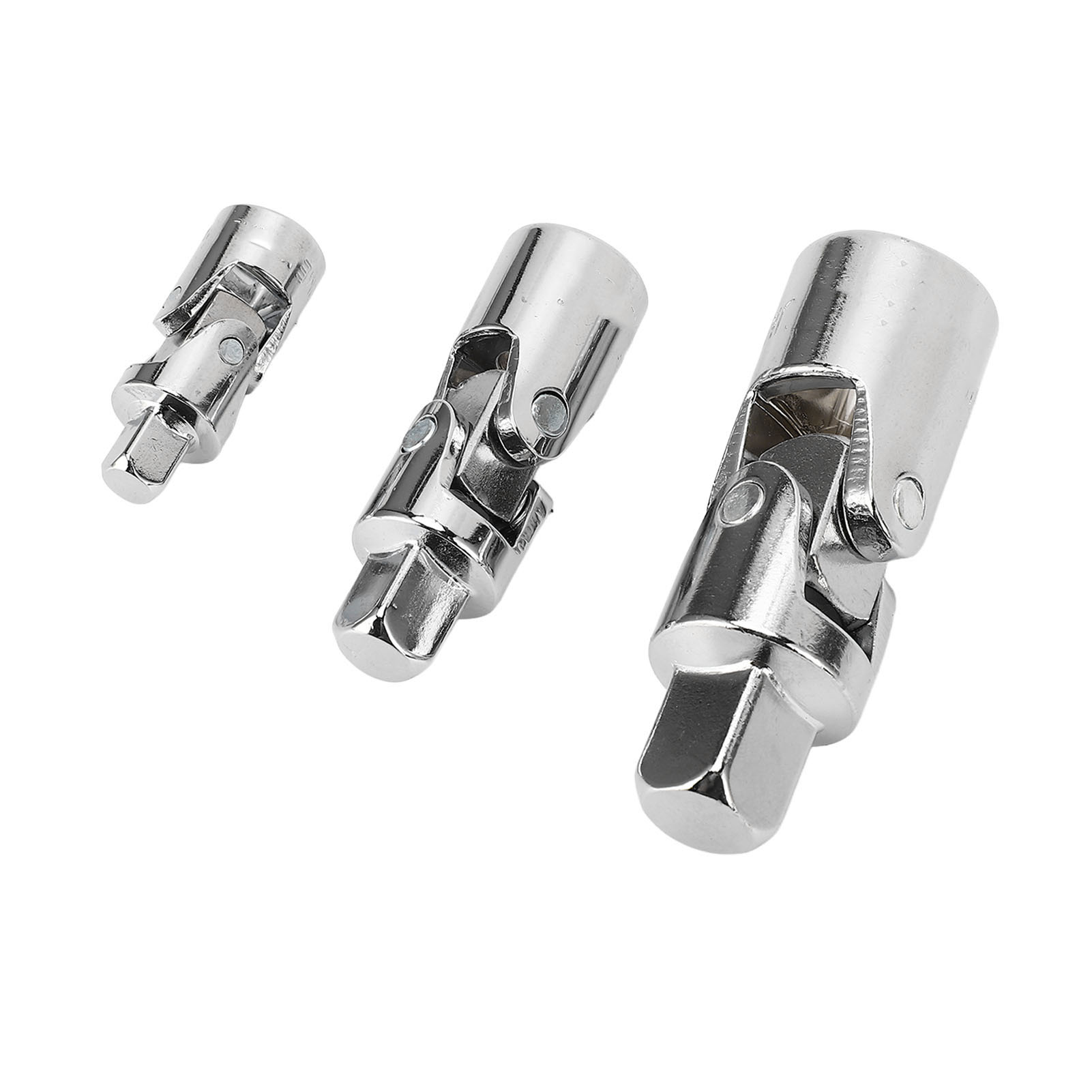 Set Mit 3 Universellen Drehbaren Steckschlüsseladaptern Für Bohrmaschine Und Ratschenschlüssel – 1/4 Zoll, 3/8 Zoll, 1/2 Zoll