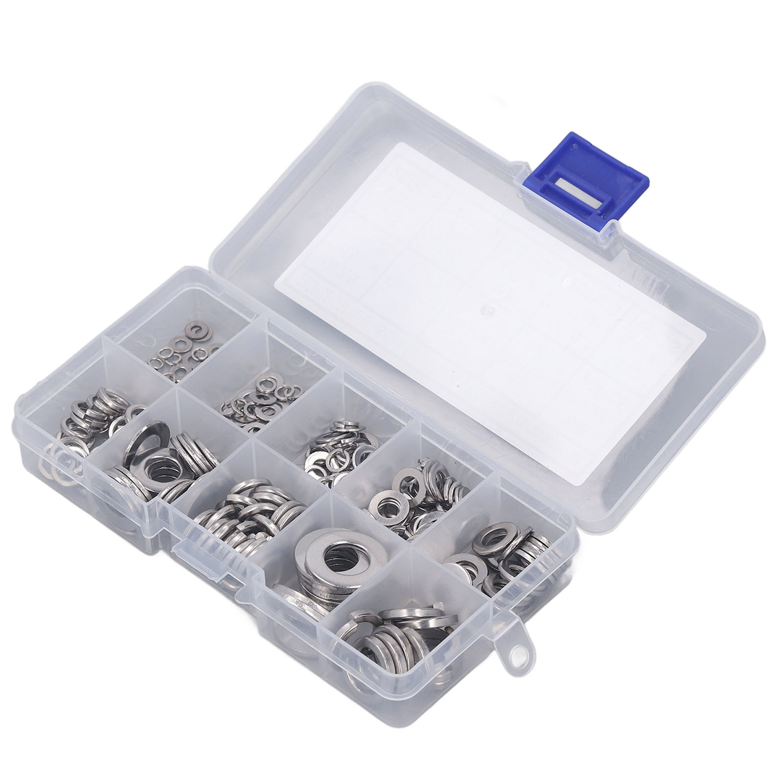 Satz Mit 260 Unterlegscheiben Aus Edelstahl 304, Sortiment M2,5 M3 M4 M5 M6 M8 M10