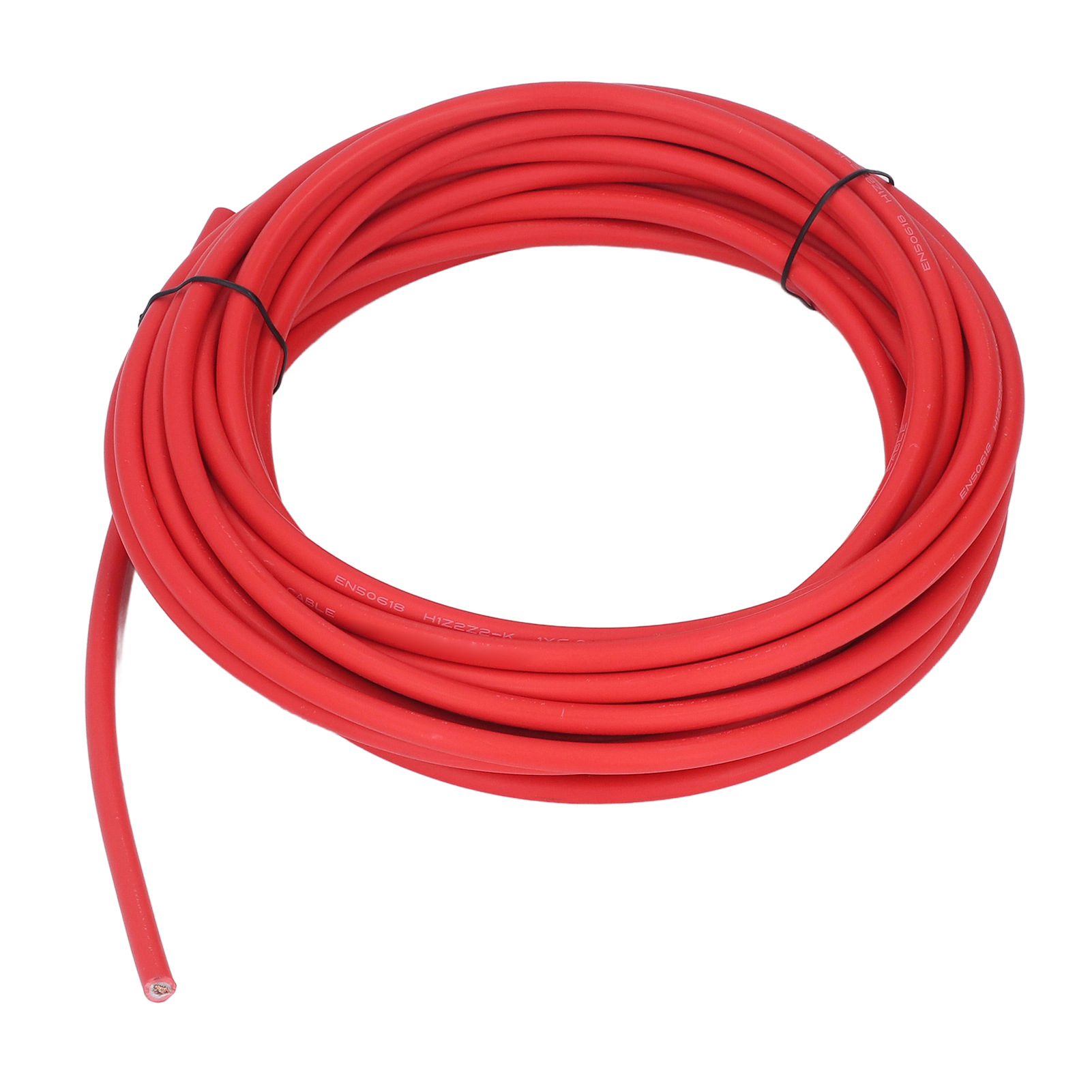 Mm² Doppelt Isoliertes Xlpe-verzinntes Kupfer-solarkabel, Pv-kabel, Photovoltaik-verlängerungskabel, Rot, 20 M / 65,6 Ft