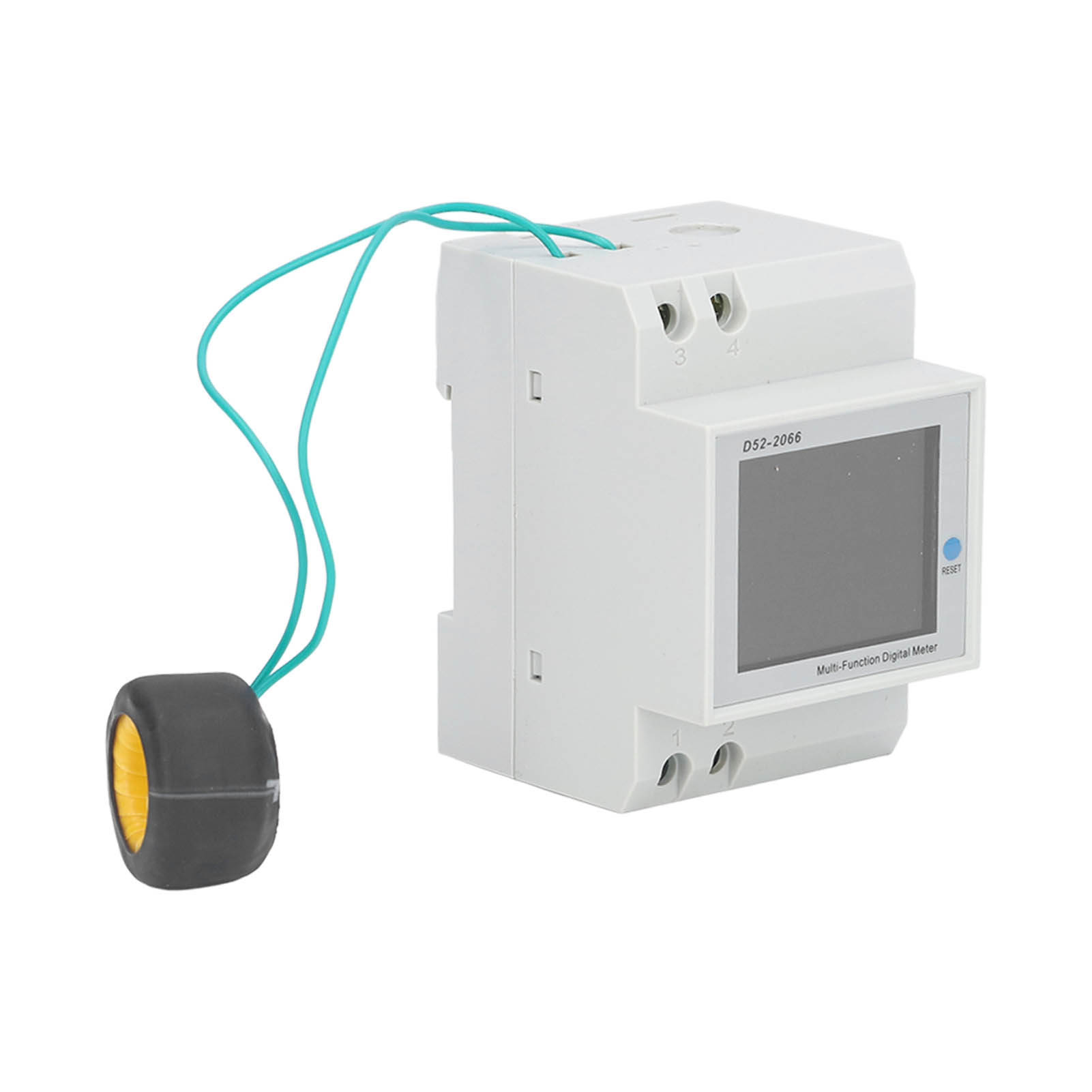 Wechselstrom-spannungsmesser, Strom-leistungsmesser, Din-schienen-lcd-monitor, Amperemeter, Voltmeter, Multimeter D52-2066, 40–300 V, 0–45000 W