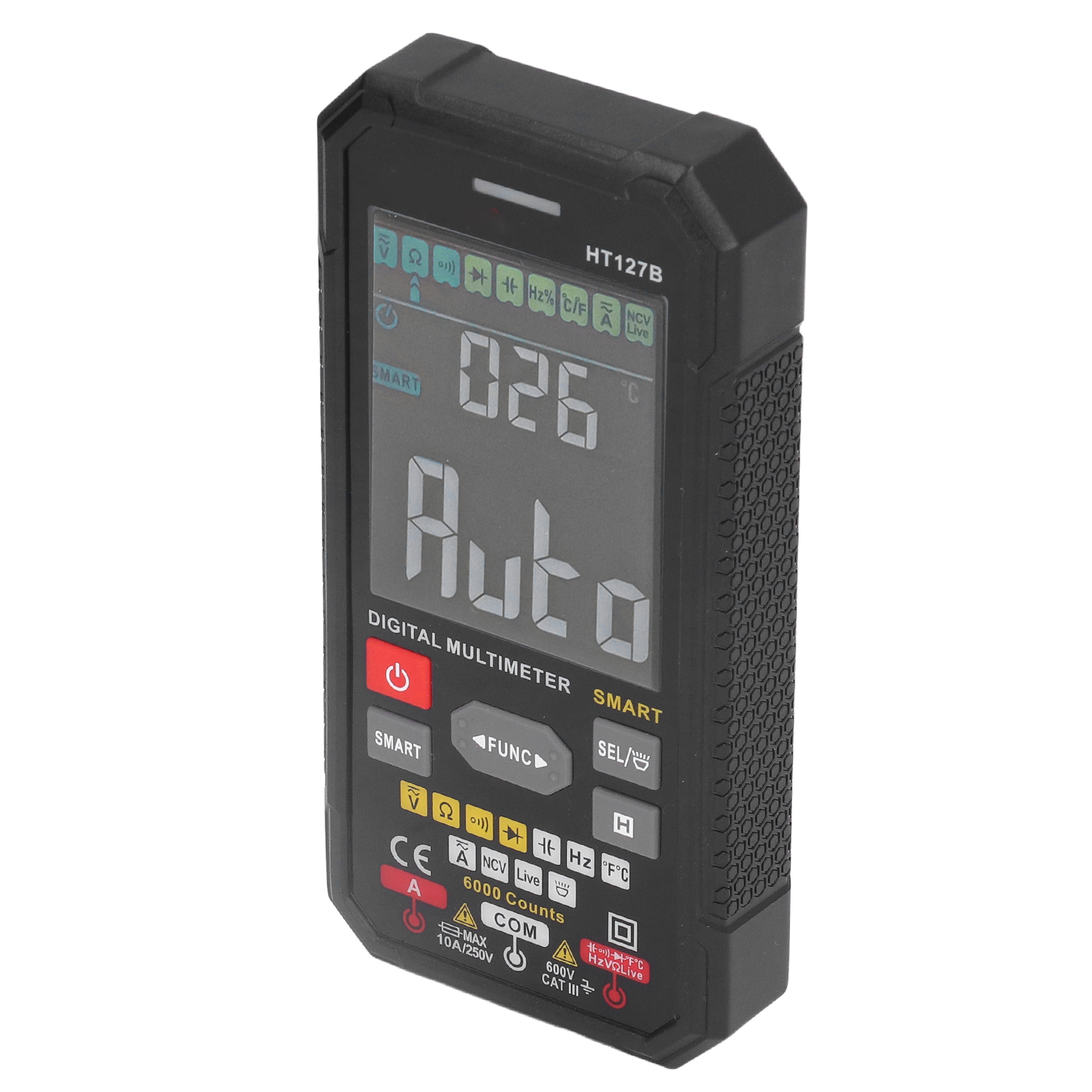 Digitales Multimeter Mit Automatischer Digitalanzeige, Ac/dc-voltmeter, Ohmmeter Und Amperemeter