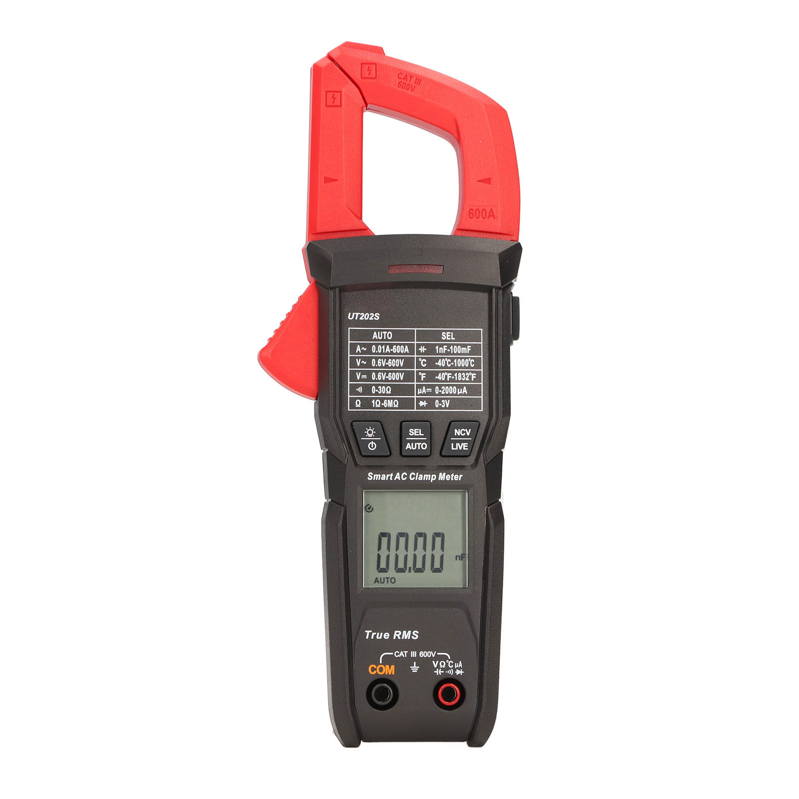 Digitales Zangenmultimeter Spannungs-, Widerstands- Und Strommessgerät (ac/dc) Ut202s