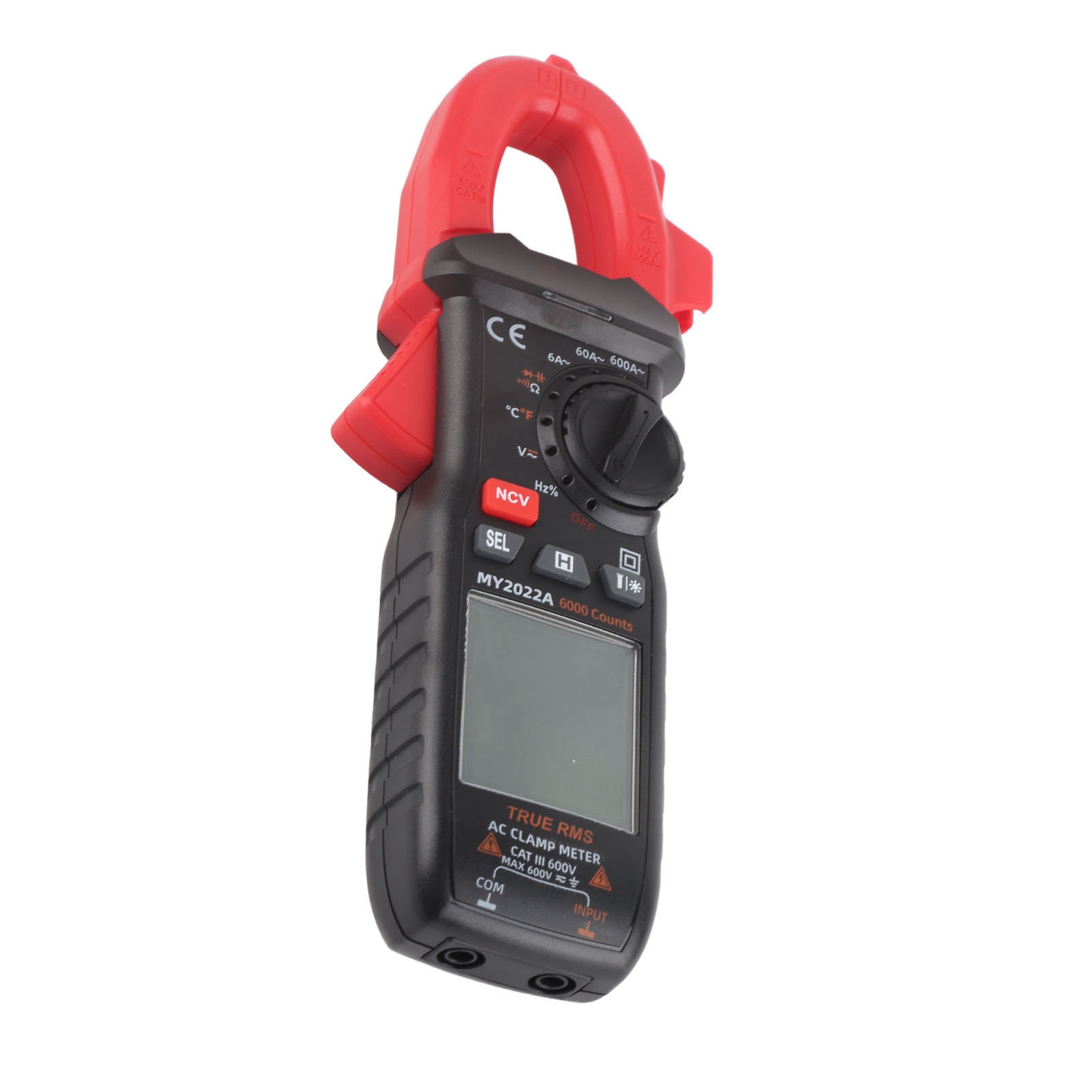 Digitales Multimeter Mit Stromzange, Amperemeter, Spannungs-, Strom-, Widerstands- Und Durchgangsprüfer – Diagnosegerät