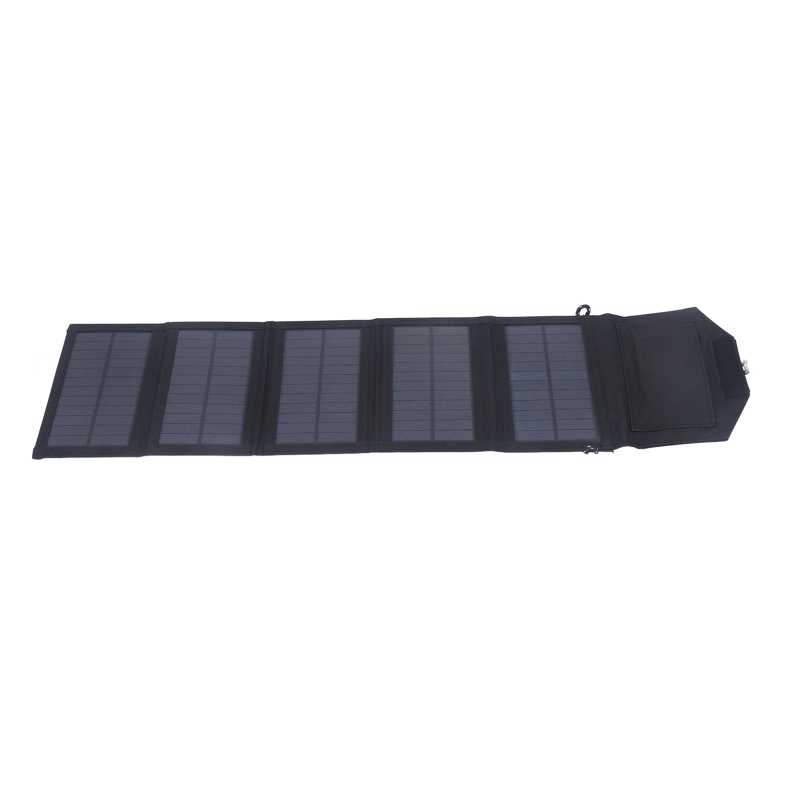 15-w-5-v-solarpanel Mit Zwei Usb-ausgängen, Faltbares, Tragbares Solarladegerät Für Camping Und Wandern