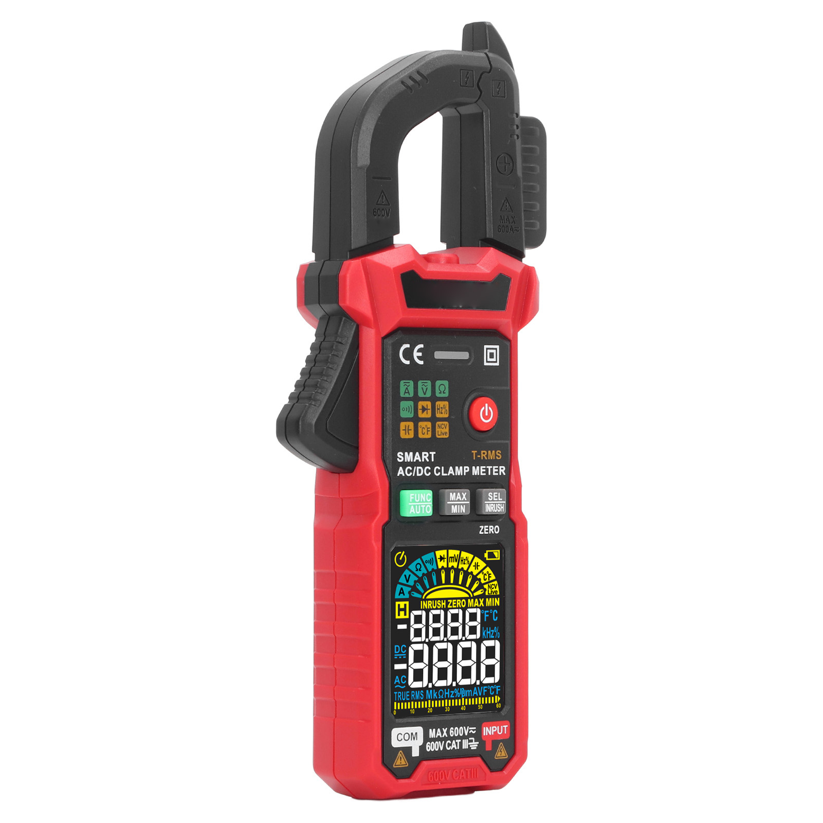 Multifunktions-digital-zangenmessgerät Ac/dc-voltmeter Ncv-automatiktester