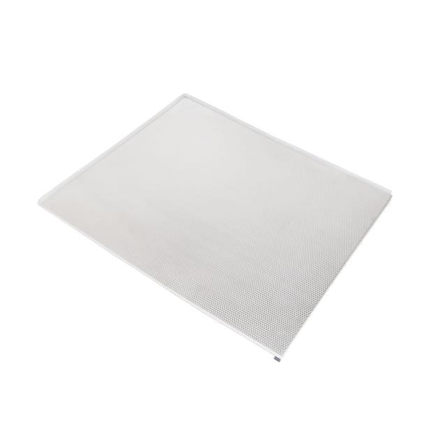 Bodenschutz für Küchenmöbel, 16mm Plattenstärke, Modul 600mm, 568x580mm, Kunststoff und Aluminium, Aluminium Natur - Emuca