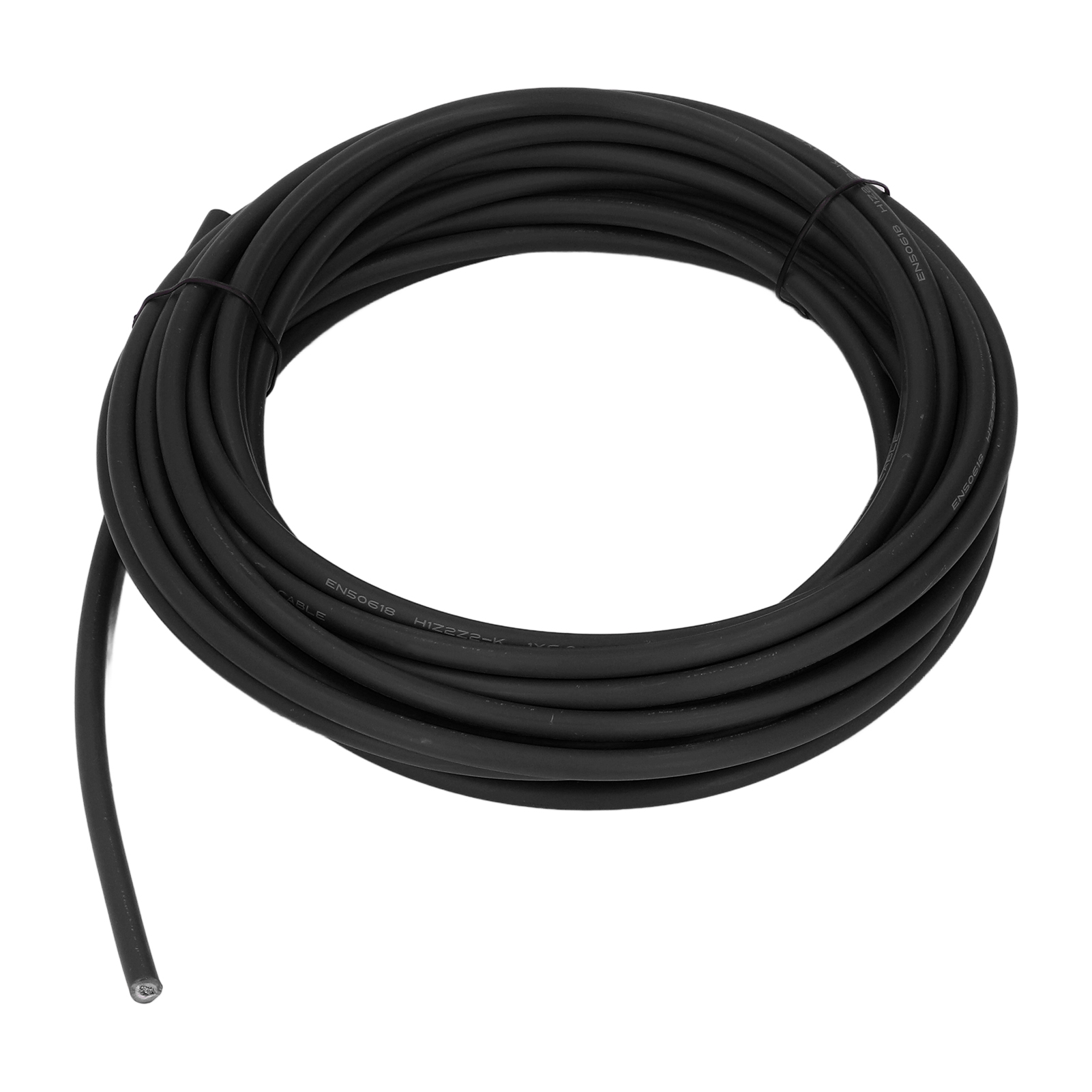Mm² Doppelt Isoliertes Xlpe-verzinntes Kupfer-solarkabel, Pv-verlängerungskabel, Schwarz, 20 M