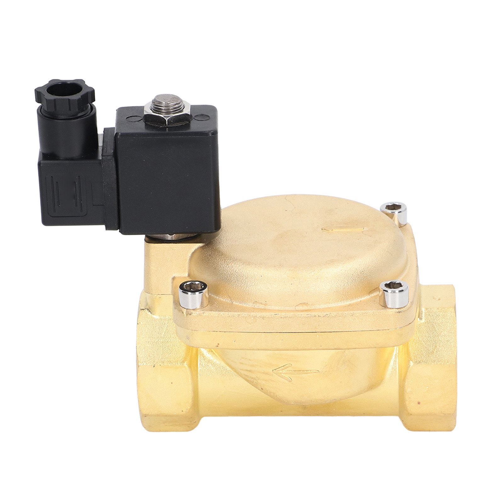 Pneumatisch Gesteuertes Magnetventil Aus Messing, Normalerweise Geschlossen, G1-1/4 Zoll, 2/2-wege, Für Wasser Und Öl, Ac220 V