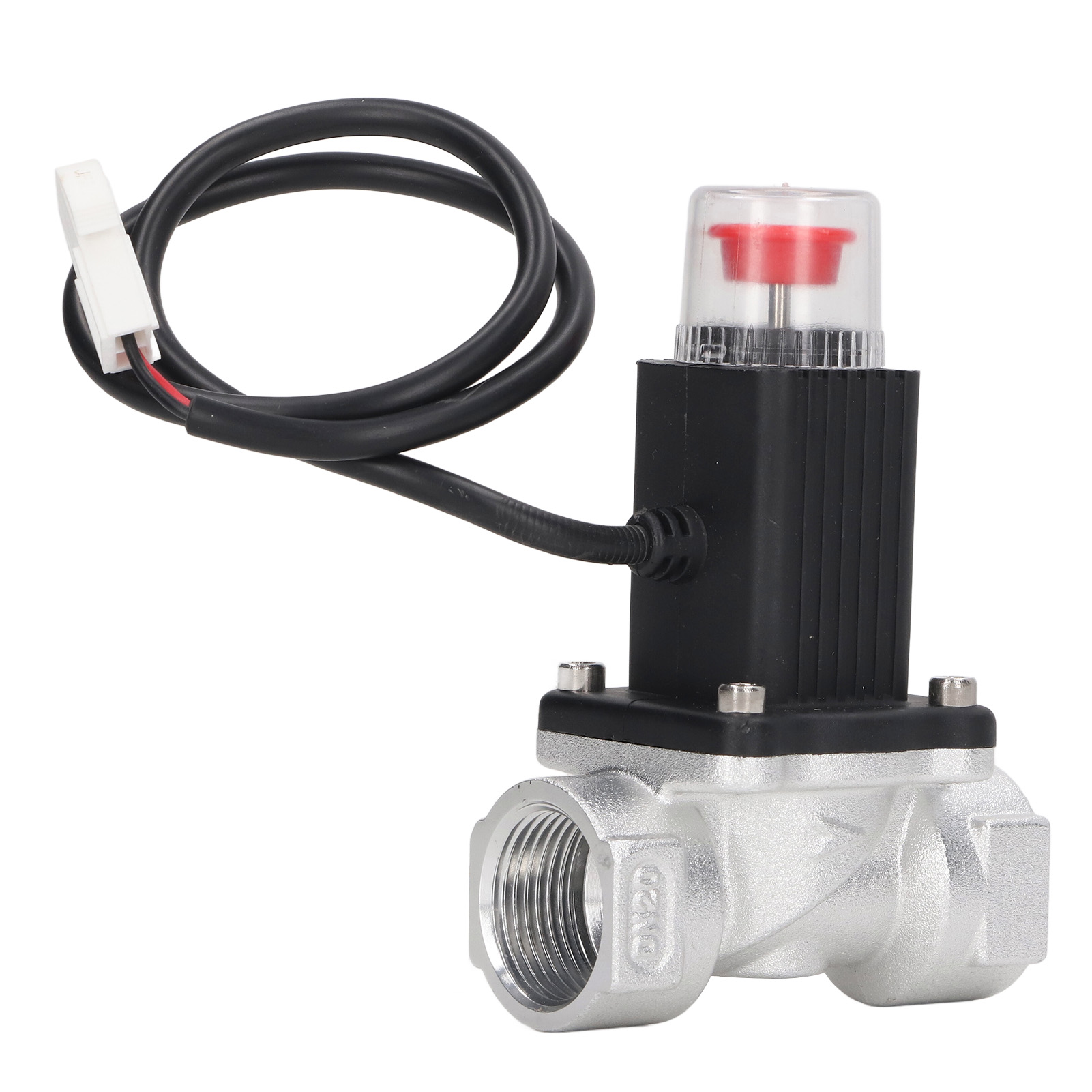 Gasabsperrventil Mit Leckageerkennung, Hausalarm, Ac 90–240 V, 3000 Ppm, Eu-stecker