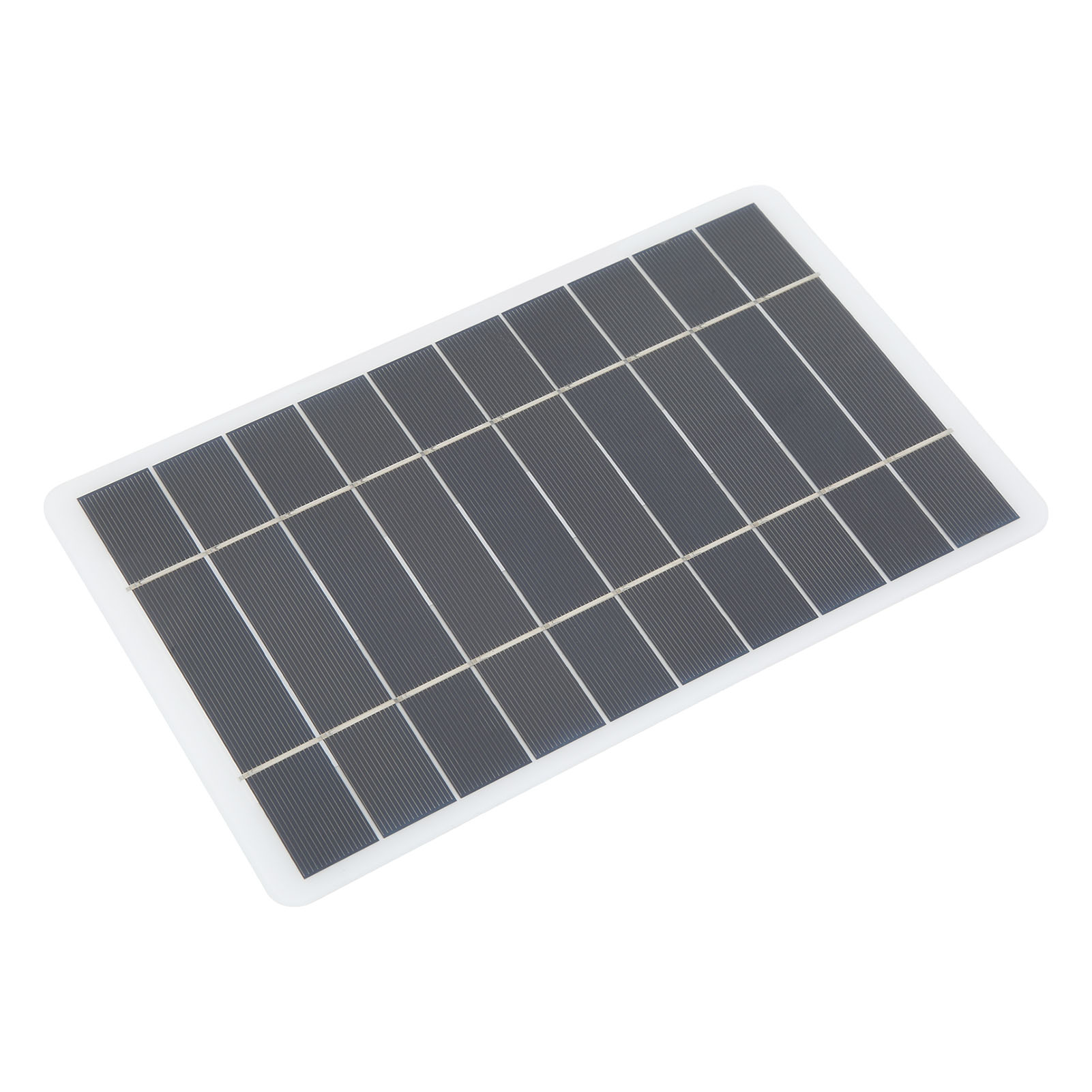 Tragbares Mini-solarladegerät Aus Monokristallinem Silizium, Weiß, 8w 5v Solarpanel