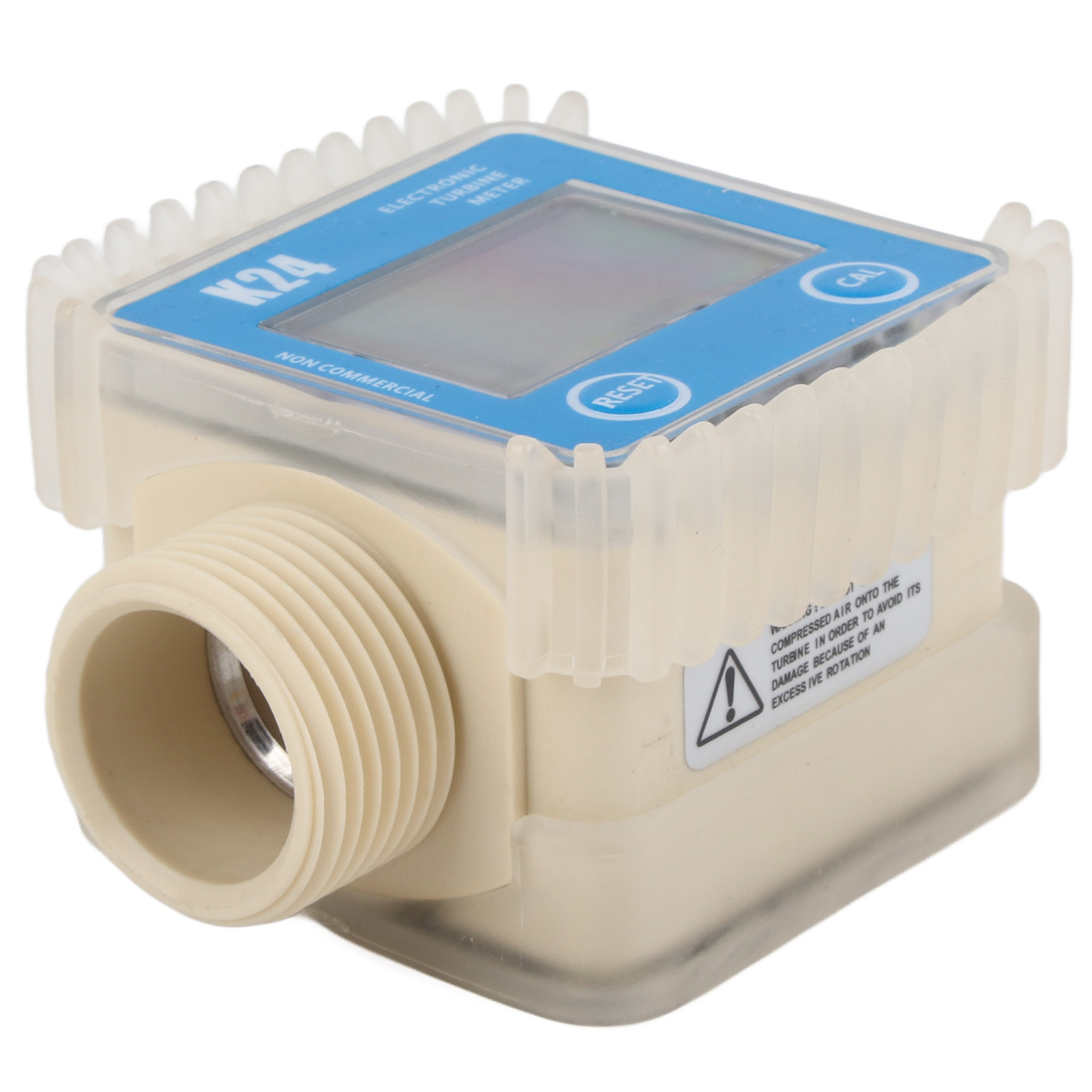 K24 Lcd Digitaler Turbinen-durchflussmesser Für Diesel, Wasser Und Chemikalien – Präziser Kraftstoffmesser, Universell Einsetzbar