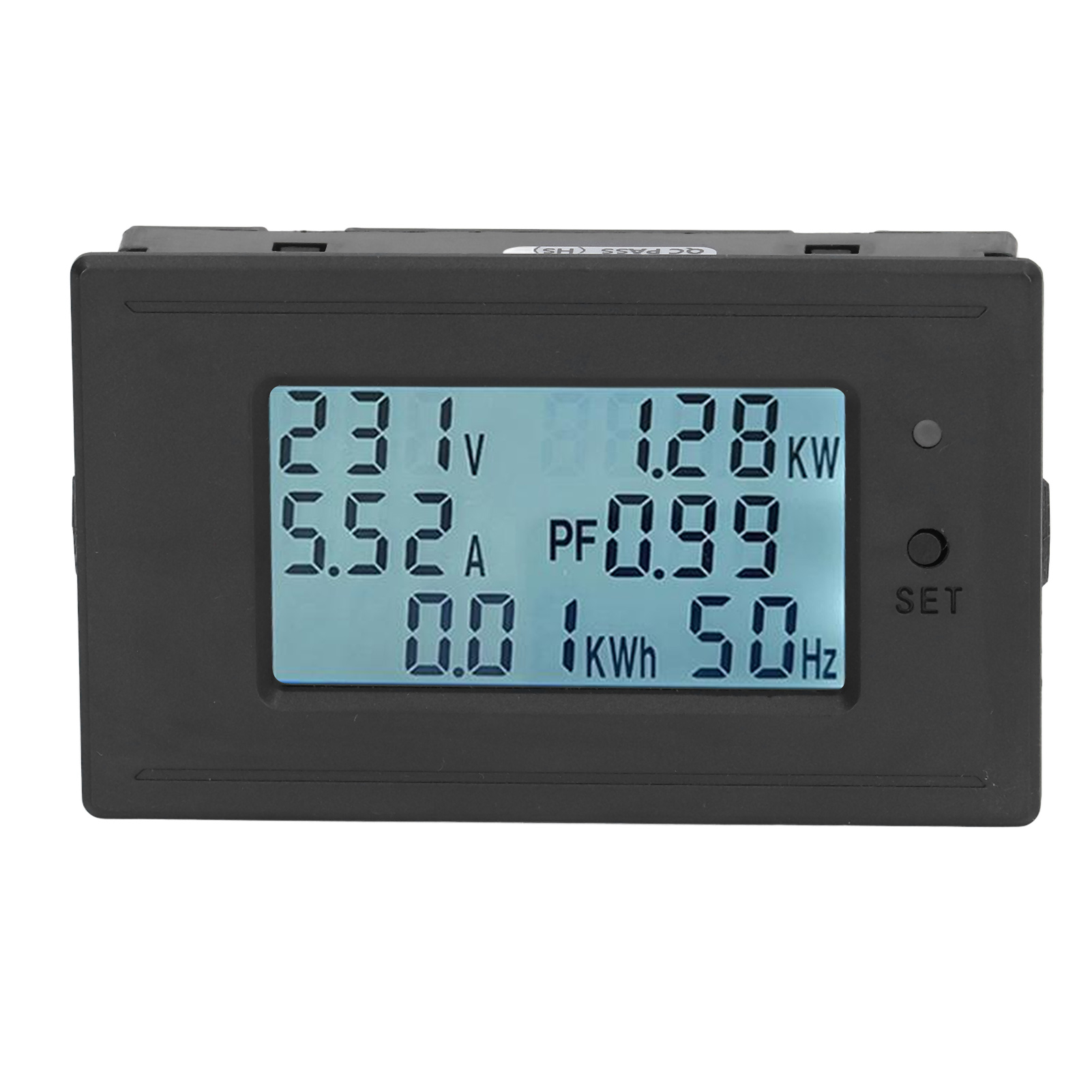 Gleichstrom-spannungs- Und Strommessgerät (6–200 V) Mit Digitaler Lcd-anzeige, Elektrischer Leistungsmonitor, Voltmeter/amperemeter